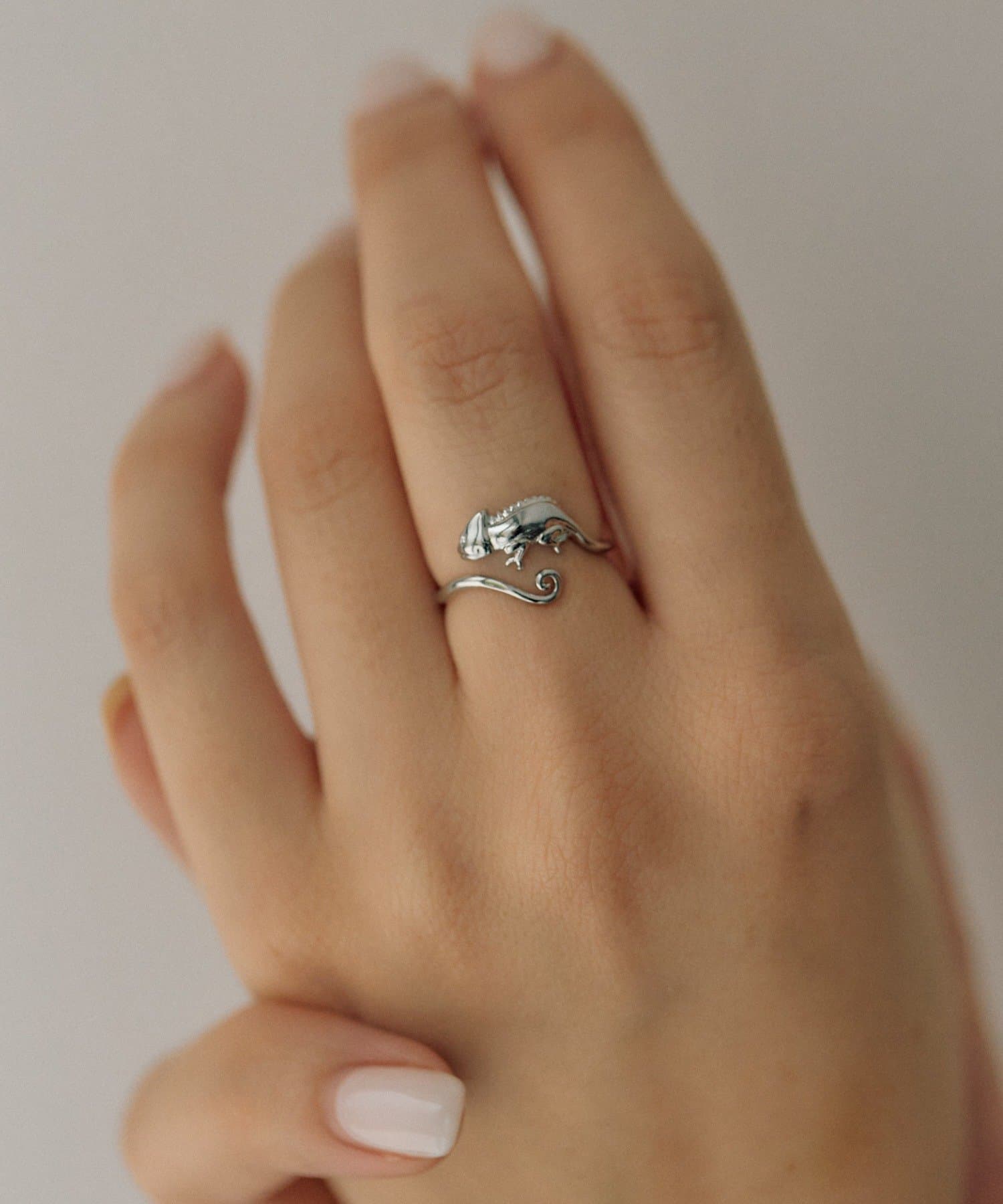 ear PAPILLONNER(イア パピヨネ) 《WEB限定》カメレオンリング