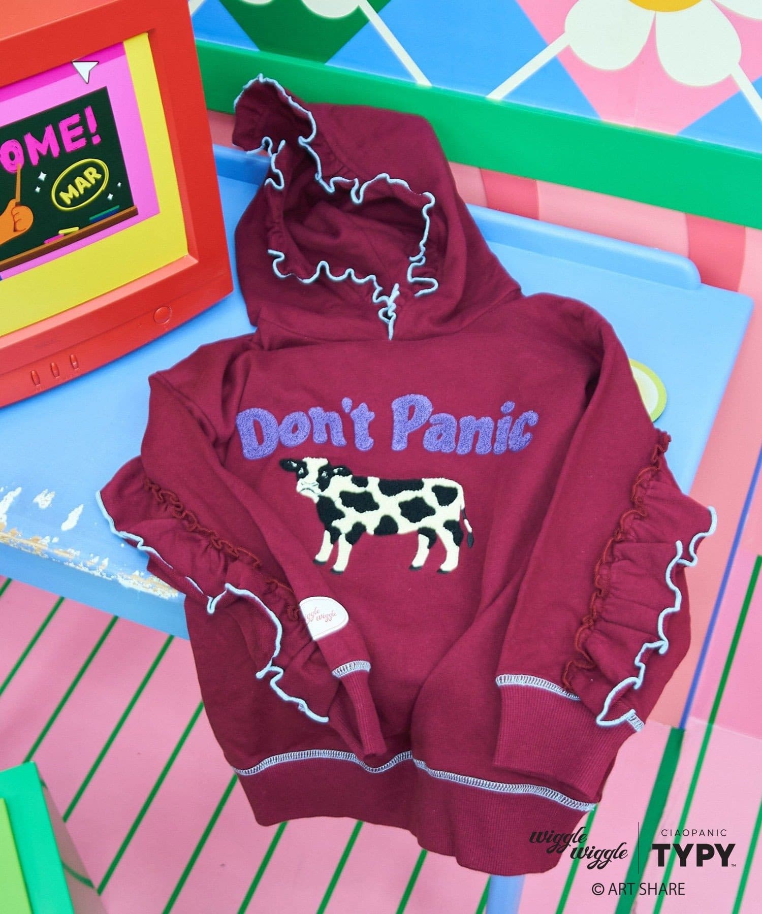 CIAOPANIC TYPY(チャオパニックティピー) 【wigglewiggle】アソート柄メロウフーディー