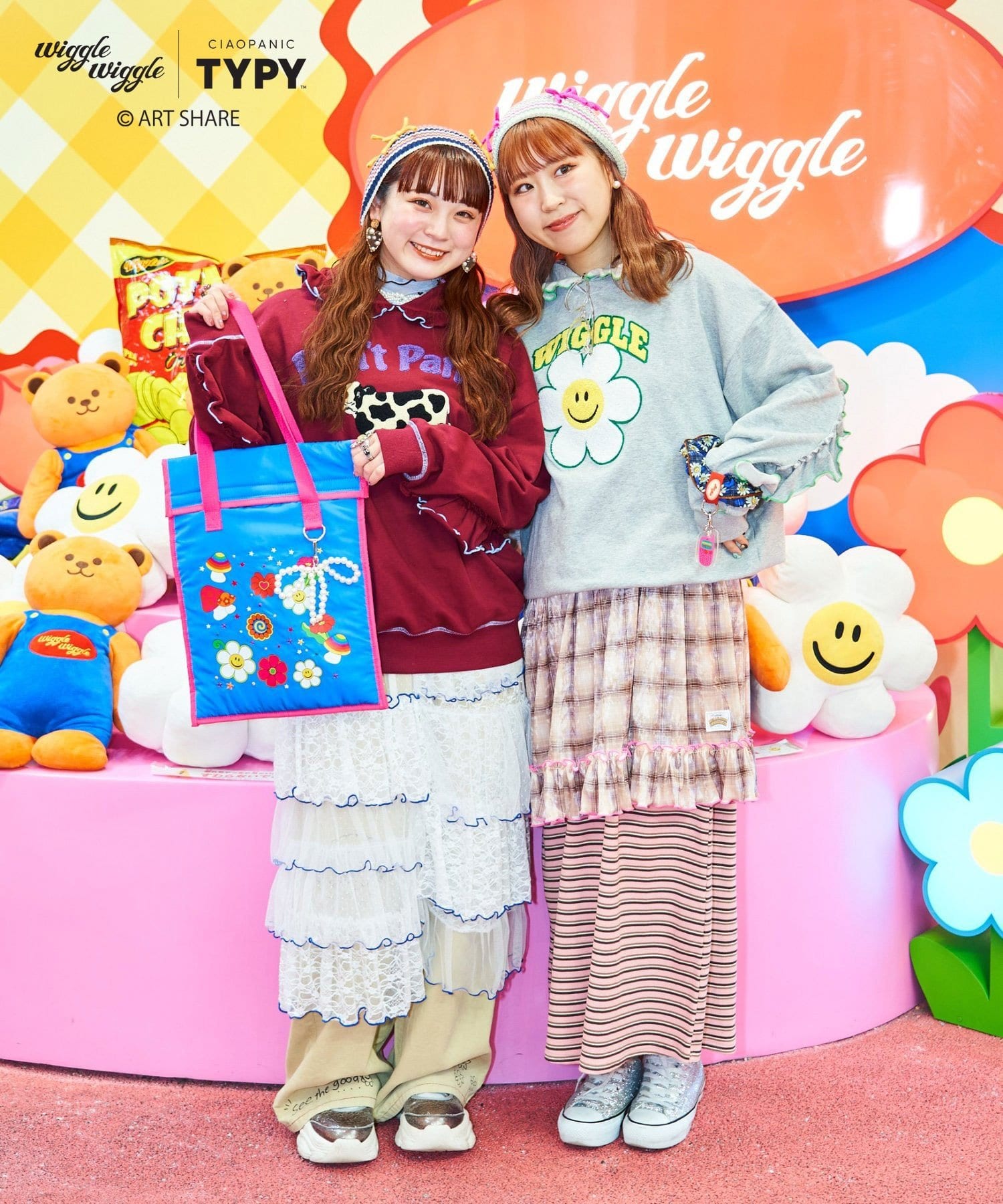 CIAOPANIC TYPY(チャオパニックティピー) 【wigglewiggle】アソート柄メロウフーディー