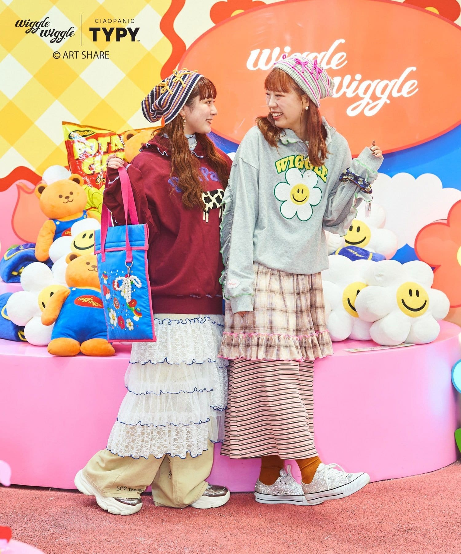 CIAOPANIC TYPY(チャオパニックティピー) 【wigglewiggle】アソート柄メロウフーディー