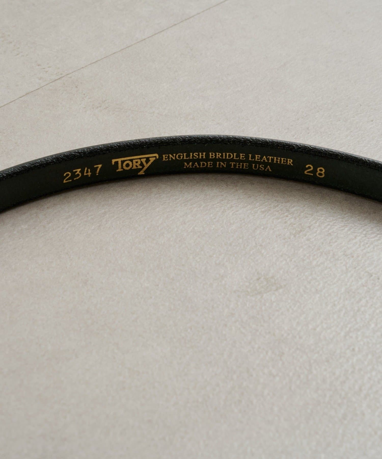 Omekashi(オメカシ) TORY LEATHER Spur Belt