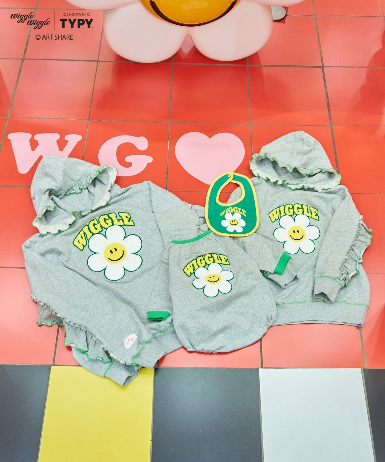 CIAOPANIC TYPY(チャオパニックティピー) 【KIDS】【wigglewiggle】】《ジュニアサイズあり》アソート柄メロウフーディー