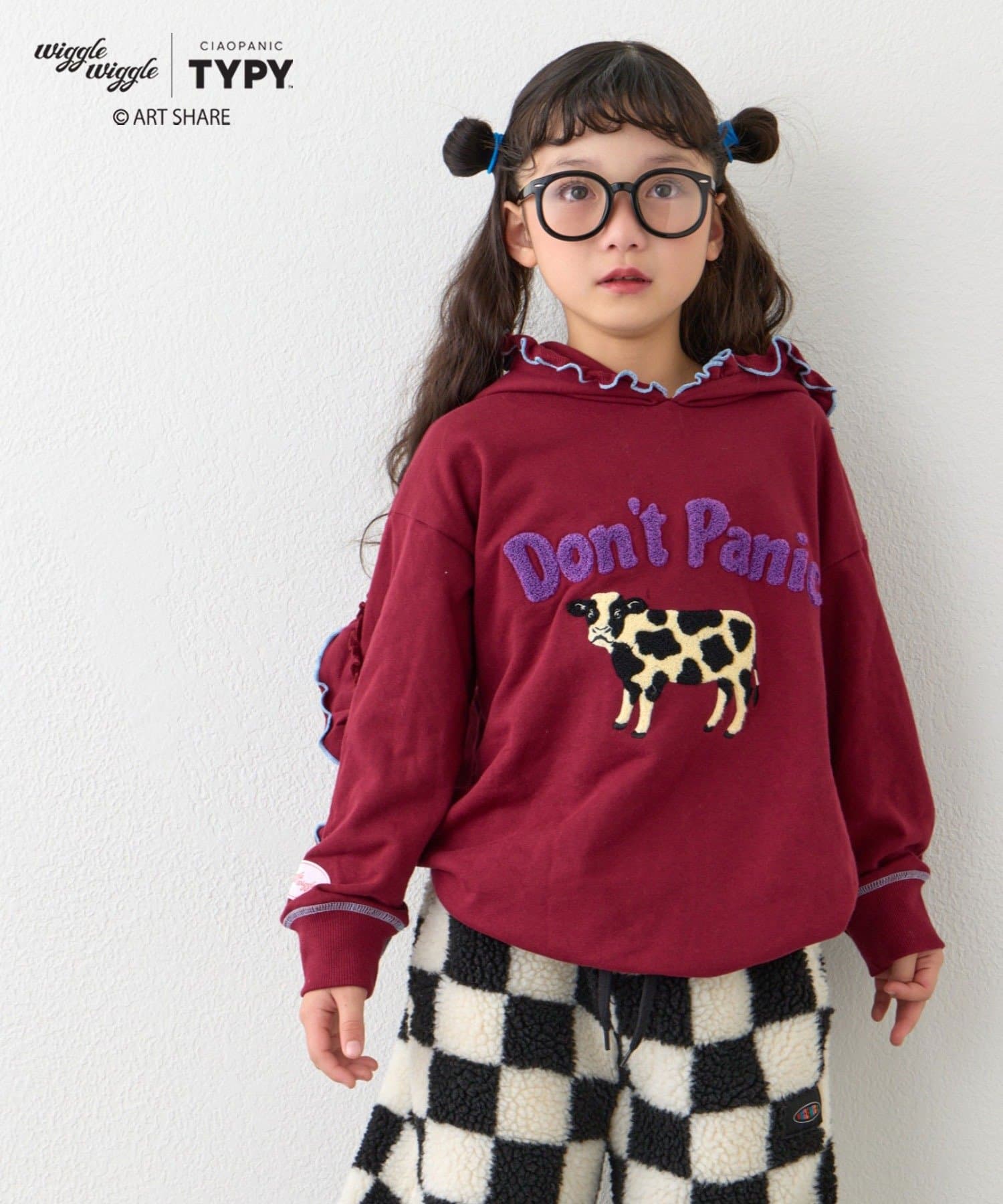 CIAOPANIC TYPY(チャオパニックティピー) 【KIDS】【wigglewiggle】】《ジュニアサイズあり》アソート柄メロウフーディー