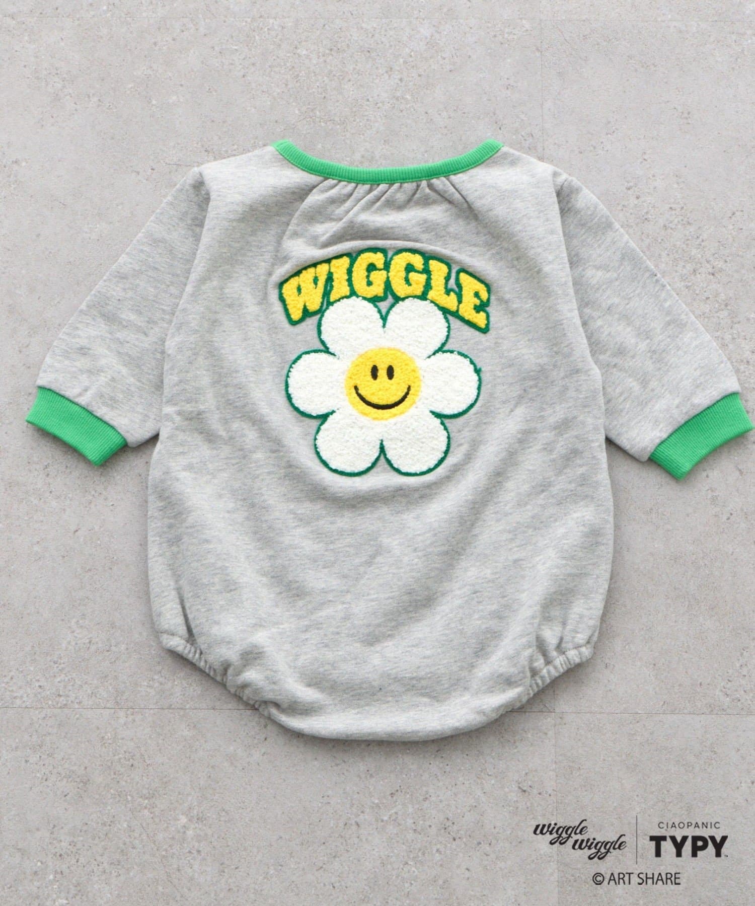 CIAOPANIC TYPY(チャオパニックティピー) 【KIDS】【wigglewiggle】BABYスウェットロンパース