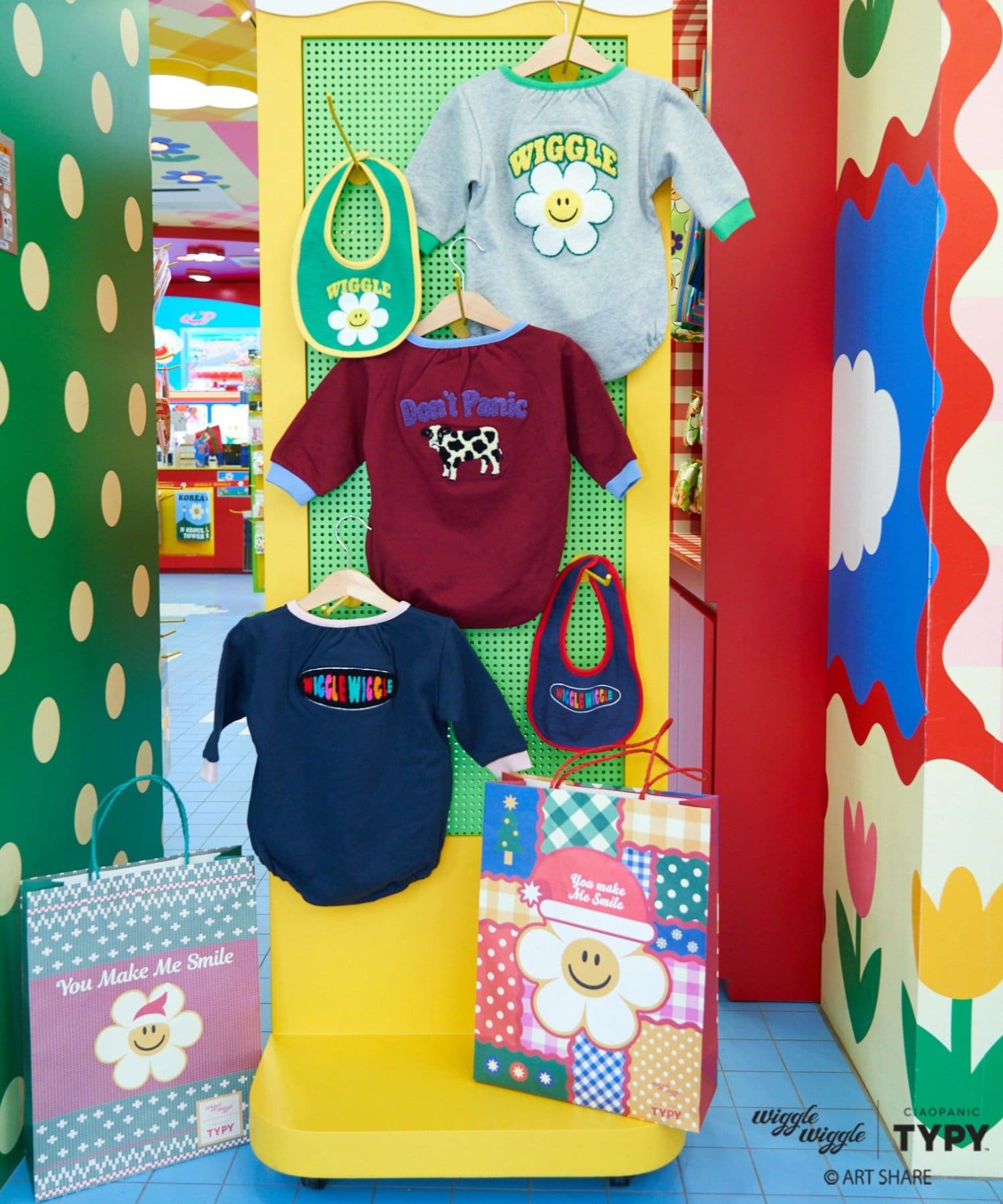 CIAOPANIC TYPY(チャオパニックティピー) 【KIDS】【wigglewiggle】BABYスウェットロンパース