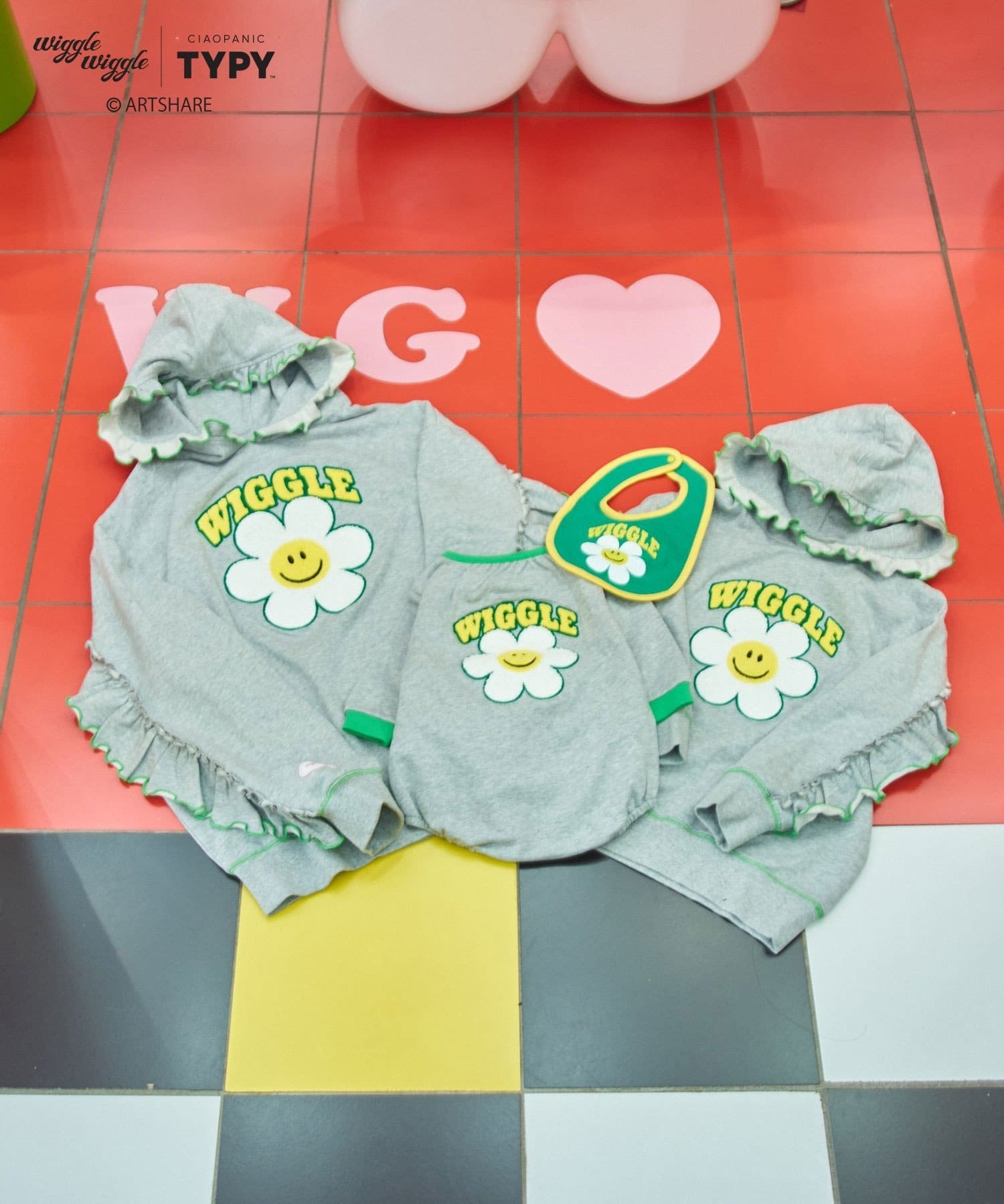 CIAOPANIC TYPY(チャオパニックティピー) 【KIDS】【wigglewiggle】BABYスウェットロンパース