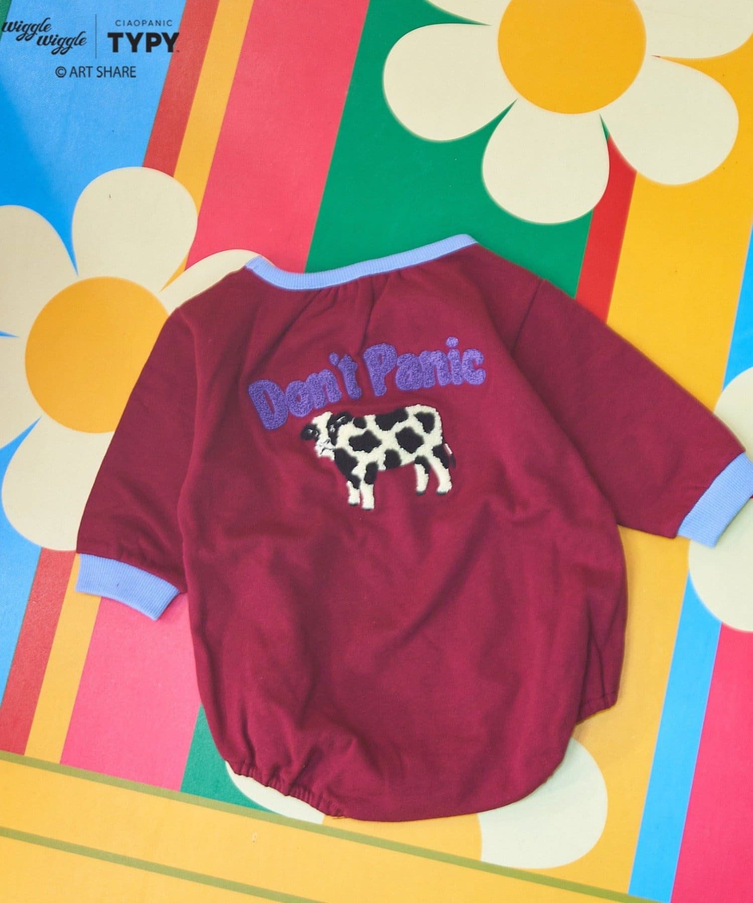 CIAOPANIC TYPY(チャオパニックティピー) 【KIDS】【wigglewiggle】BABYスウェットロンパース