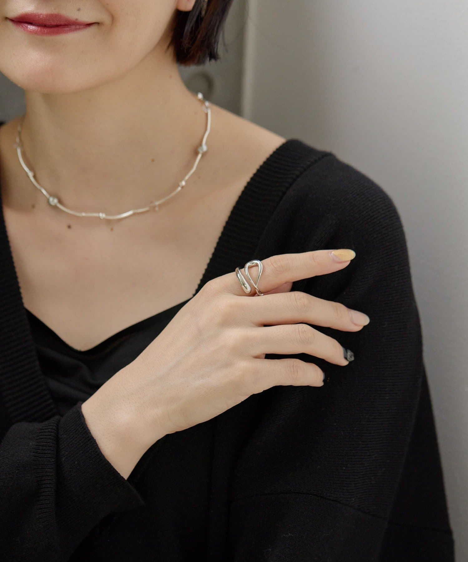 ear PAPILLONNER(イア パピヨネ) クロスウェーブリング