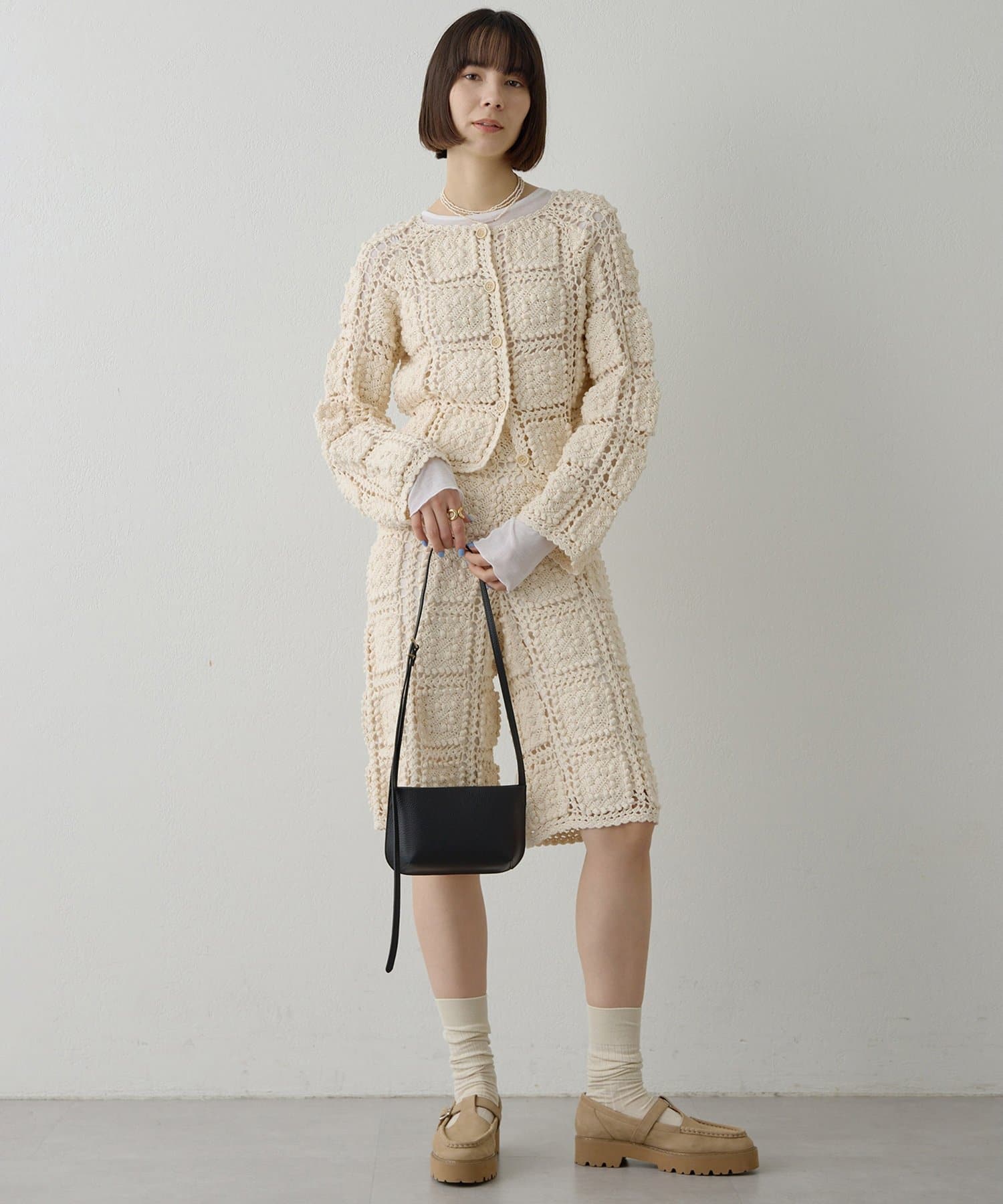 Whim Gazette(ウィム ガゼット) 【Hoaw.】MINIレザーショルダー