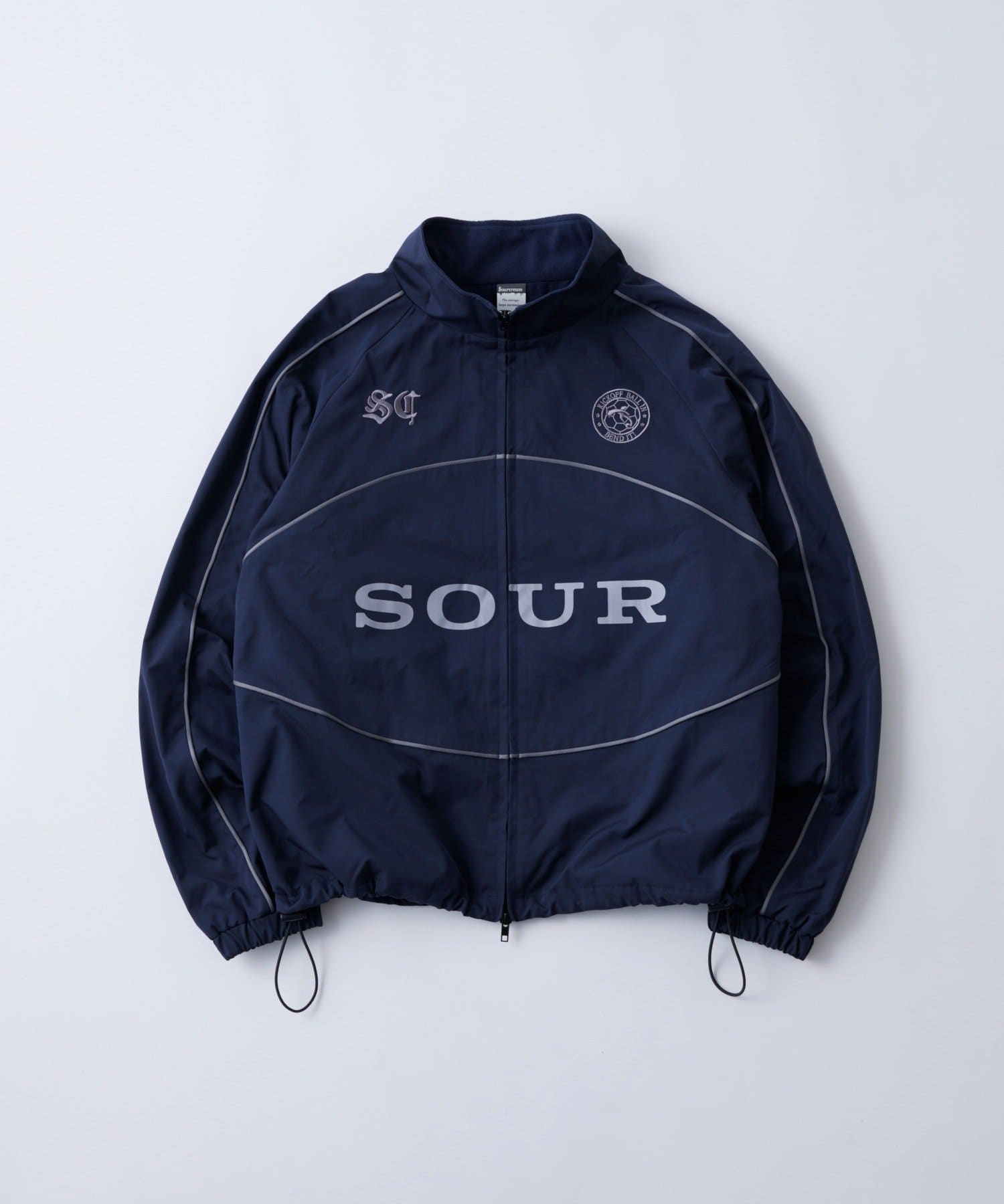 WHO’S WHO gallery(フーズフーギャラリー) 【Sourcream】裏フリースサッカーブルゾン