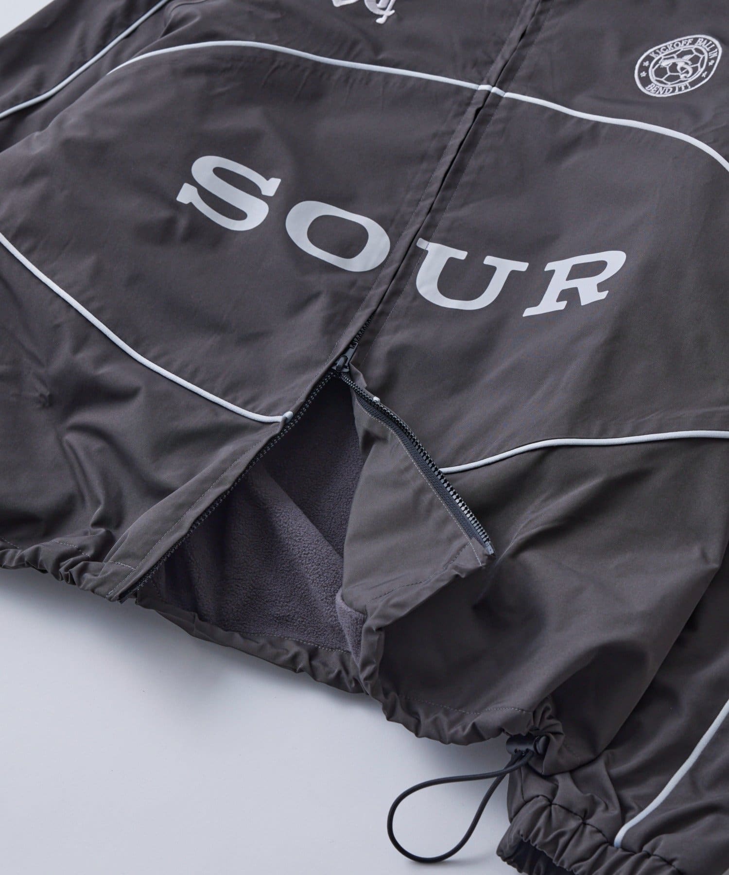 WHO’S WHO gallery(フーズフーギャラリー) 【Sourcream】裏フリースサッカーブルゾン