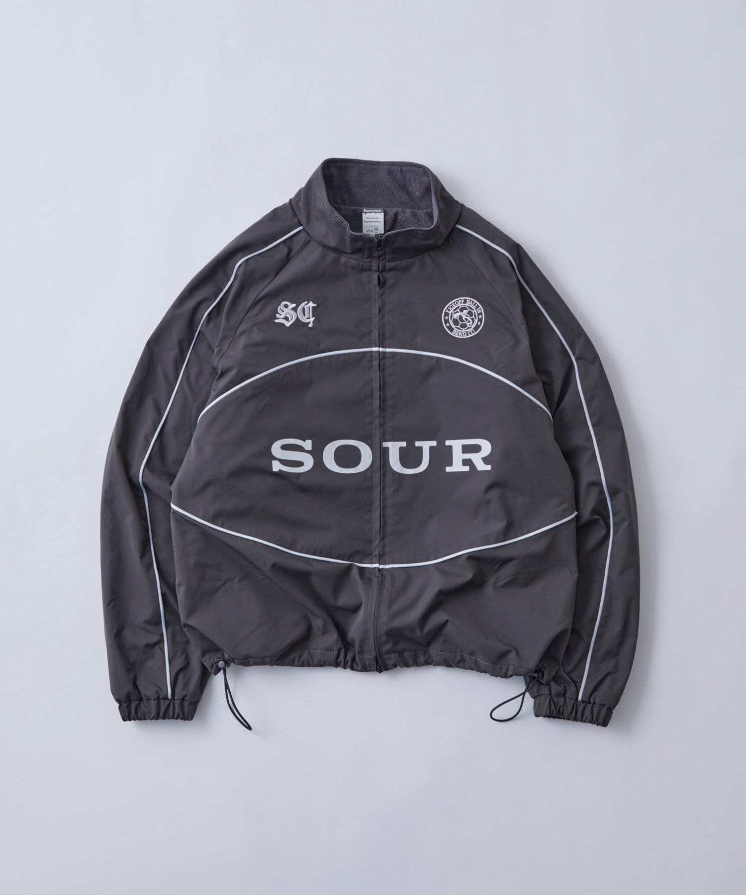 WHO’S WHO gallery(フーズフーギャラリー) 【Sourcream】裏フリースサッカーブルゾン