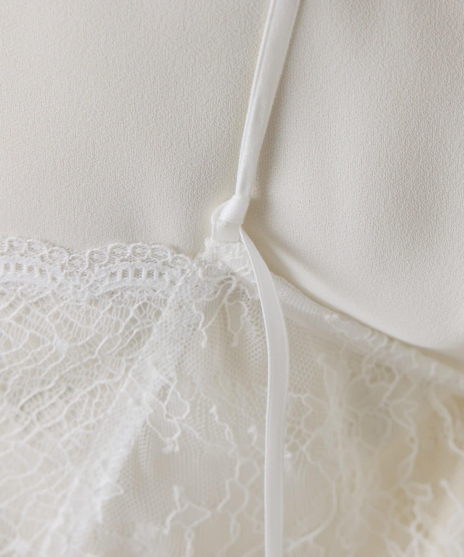 COLLAGE GALLARDAGALANTE(コラージュ ガリャルダガランテ) 【前後で着れる】2WAYレースキャミワンピース/レイヤードアイテム