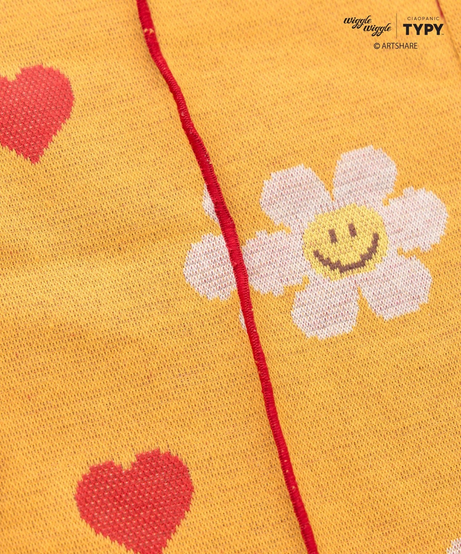 CIAOPANIC TYPY(チャオパニックティピー) 【KIDS】【wigglewiggle】ユニセックス配色メロウジャガード微フレアパンツ