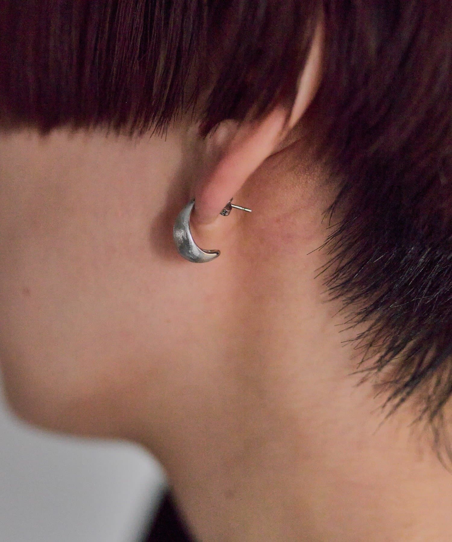 ear PAPILLONNER(イア パピヨネ) 《金属アレルギー対応/ステンレス》サティーナドロップピアス