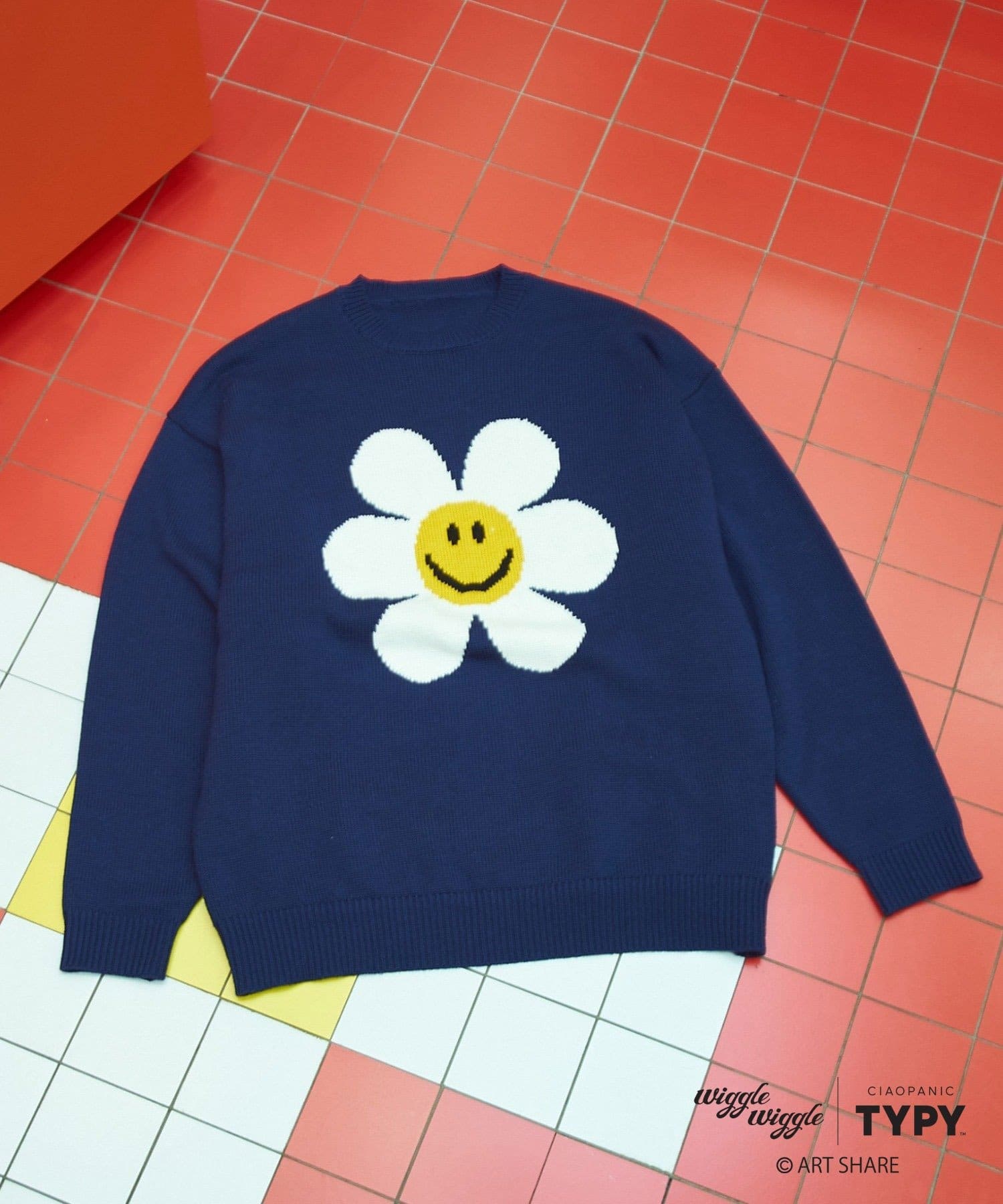 CIAOPANIC TYPY(チャオパニックティピー) 【wigglewiggle】柄ジャガードニット