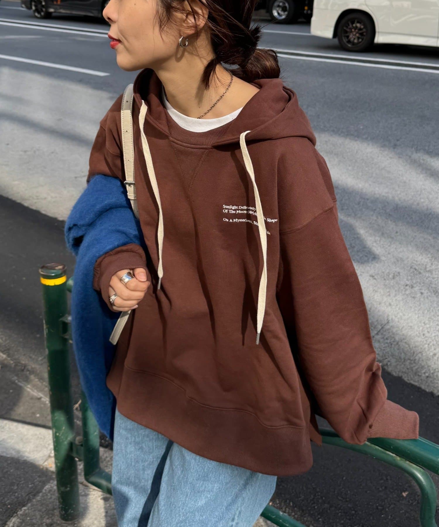 CIAOPANIC TYPY(チャオパニックティピー) ワンポイントロゴ刺繍フーディー