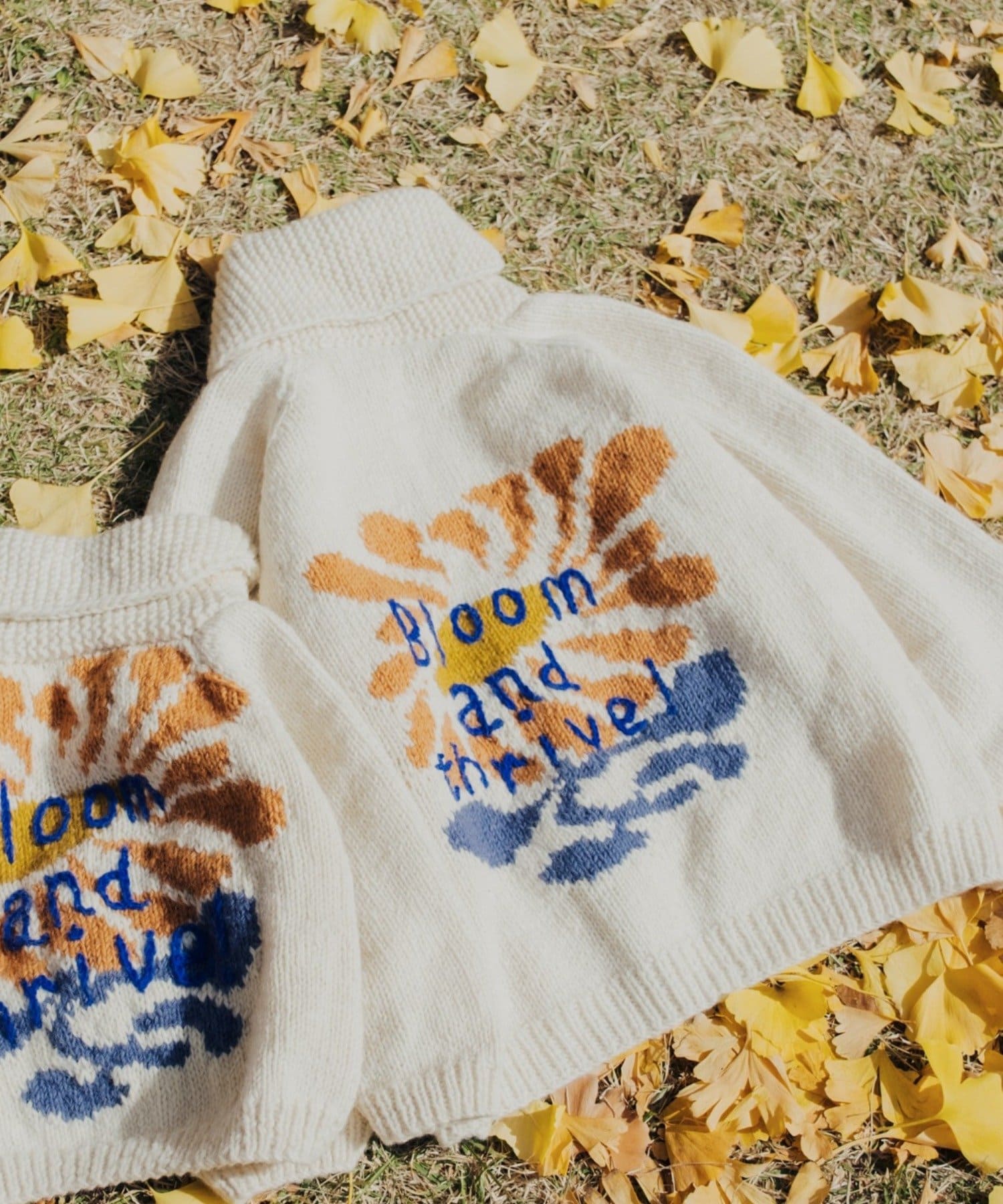 Kastane(カスタネ) フラワーハンドニット