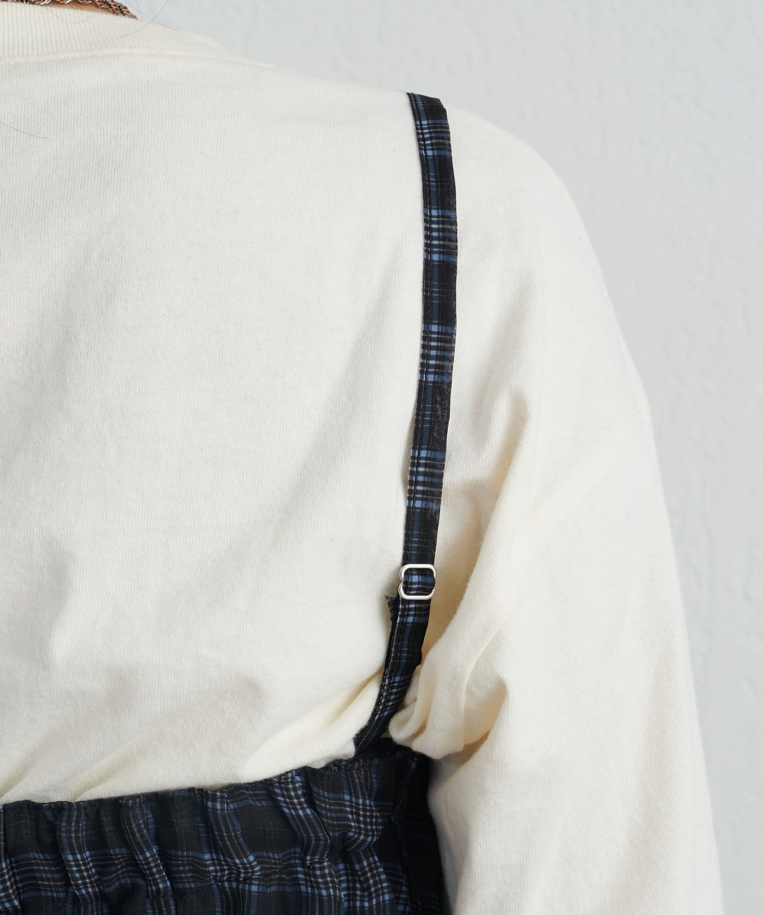 CIAOPANIC TYPY(チャオパニックティピー) 【チュニックとしても◎】2WAイレギュラーヘムプリーツチェックスカート