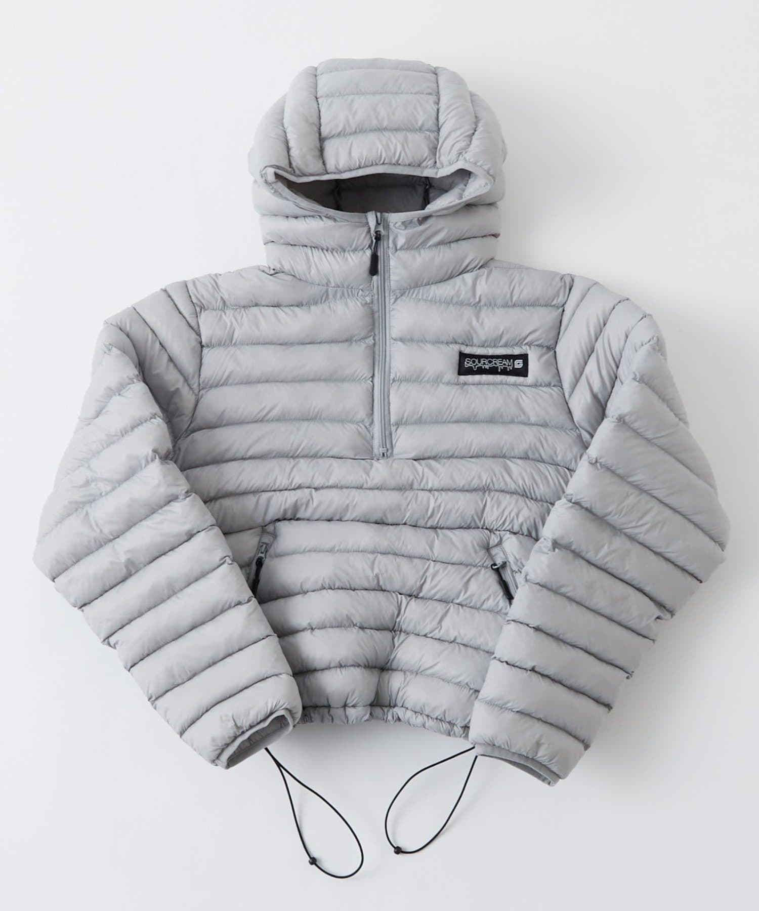 WHO’S WHO gallery(フーズフーギャラリー) 【Sourcream/サワークリーム】中綿ハーフジップフードプルオーバー