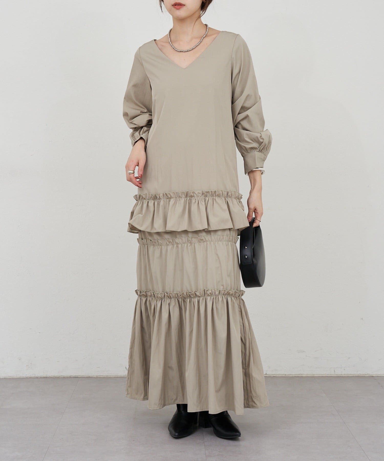 SHENERY(シーナリー) ティアードワンピース