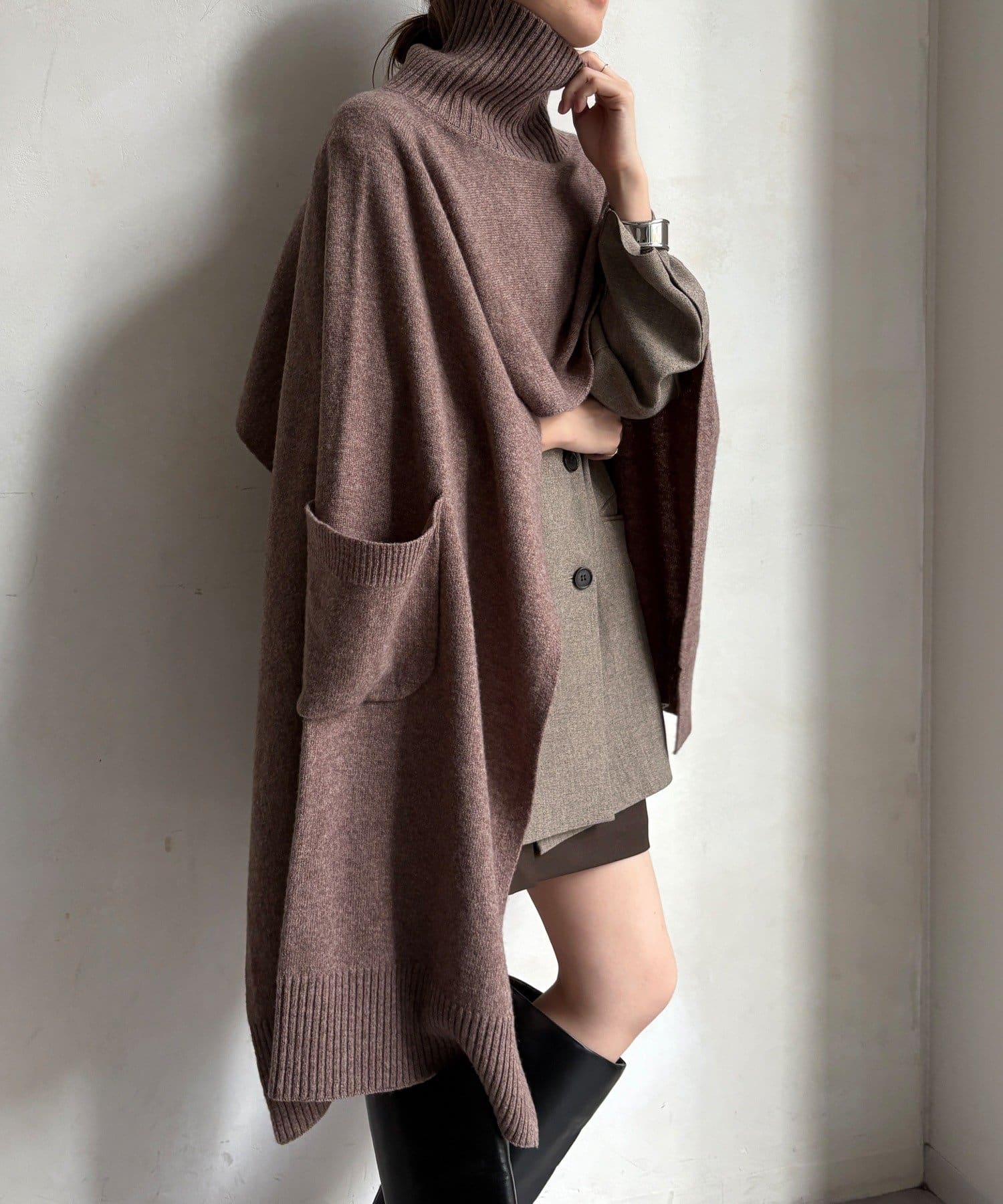 OUTLET(アウトレット) 【DouDou】マルチWAYニットストール