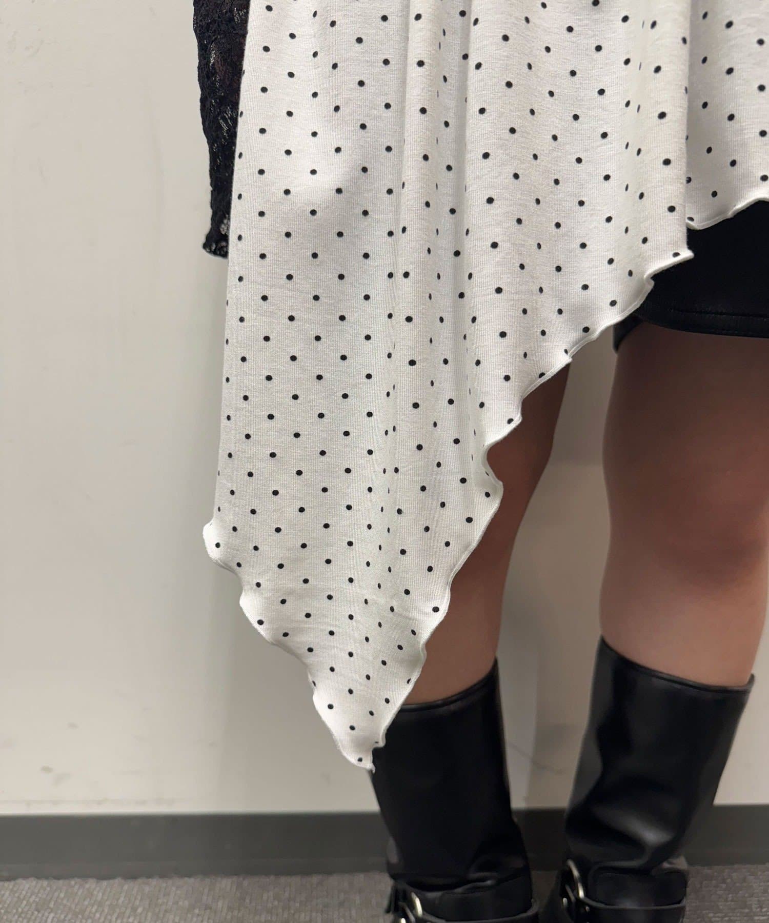 OUTLET(アウトレット) 【Ciaopanic】チョーカーSETドットアシメチュニックキャミワンピ