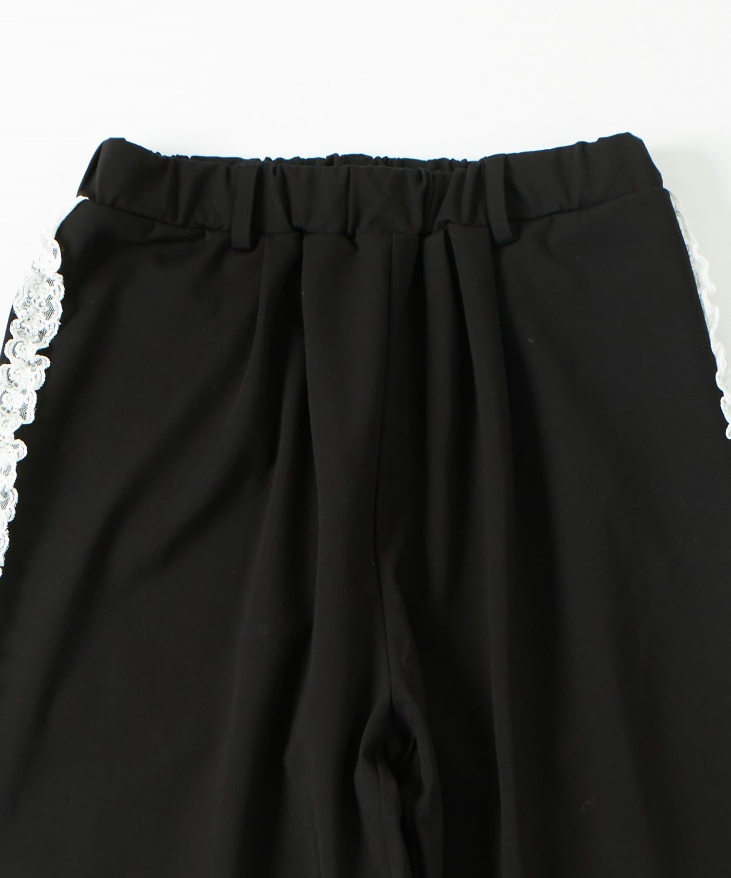 OUTLET(アウトレット) 【WHO'S WHO gallery】サイドレースラインパンツ