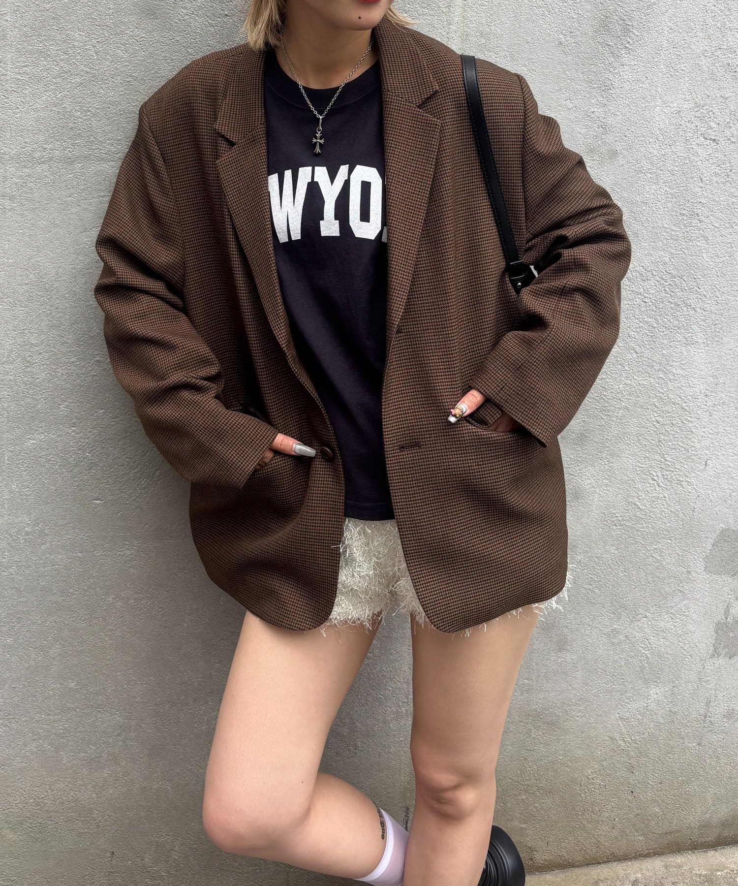 OUTLET(アウトレット) 【WHO'S WHO gallery】シングルテーラードジャケット