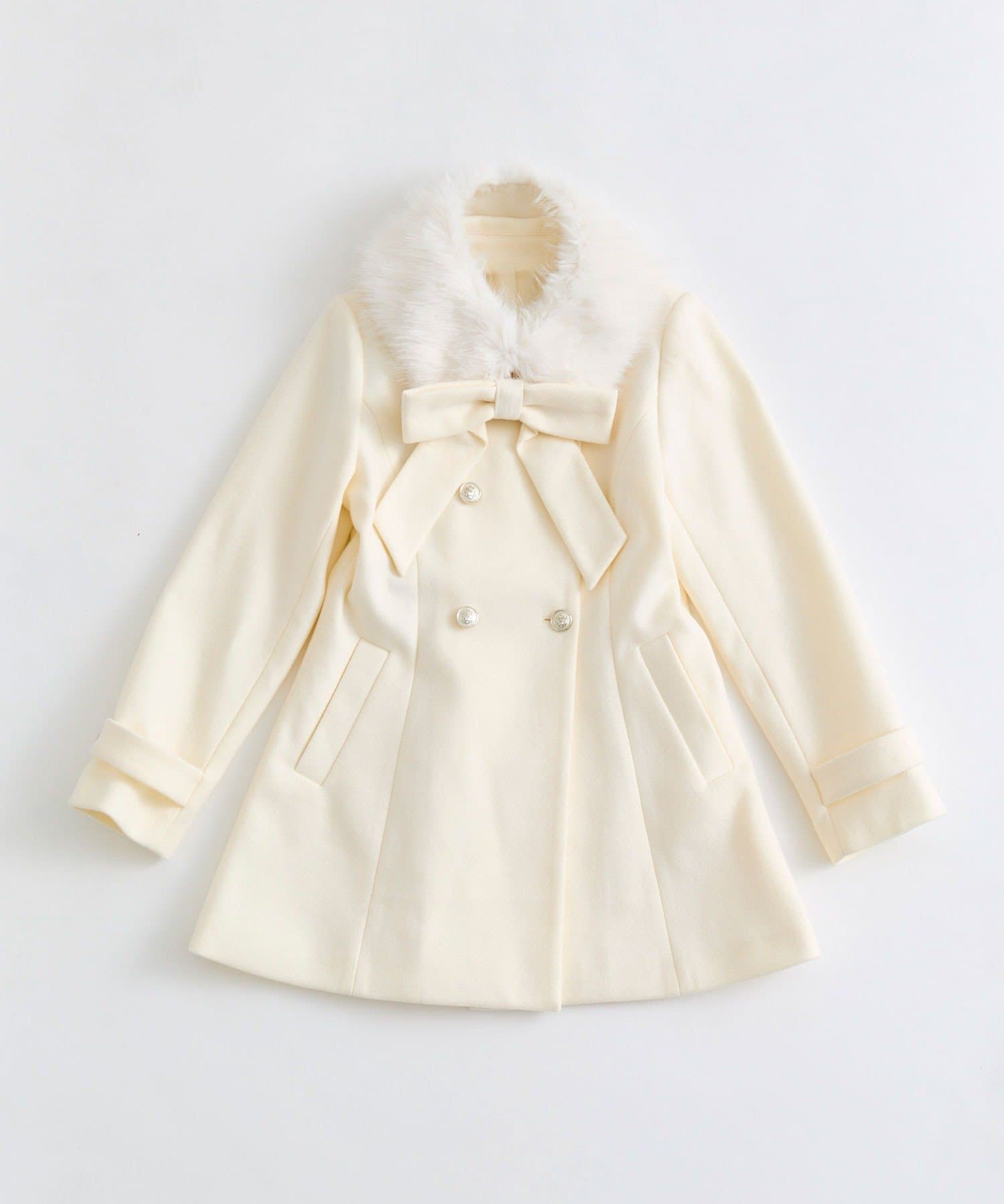 OLIVE des OLIVE(オリーブ デ オリーブ) Keru マルチwayリボンミドルコート