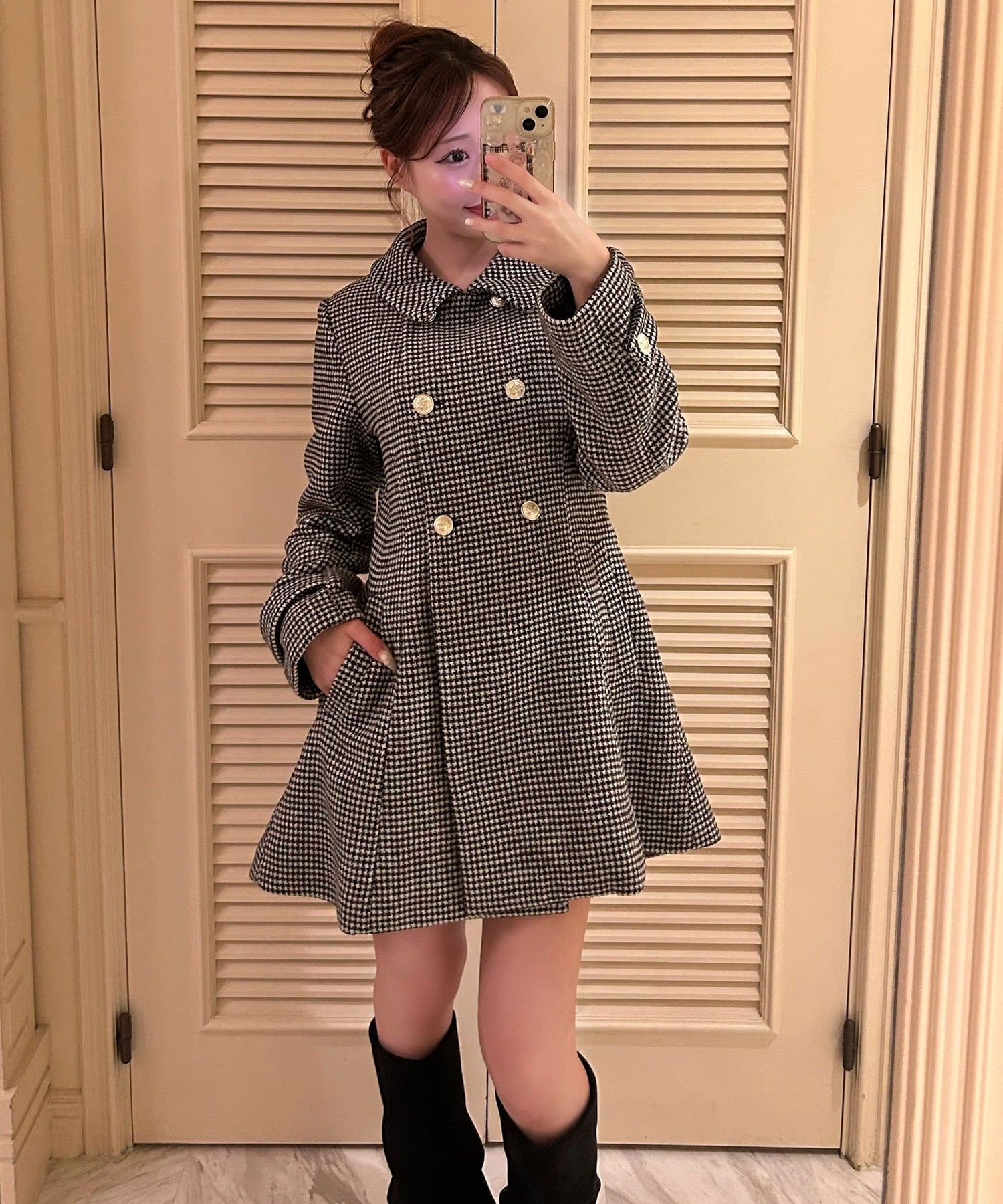 OLIVE des OLIVE(オリーブ デ オリーブ) Keru マルチwayリボンミドルコート