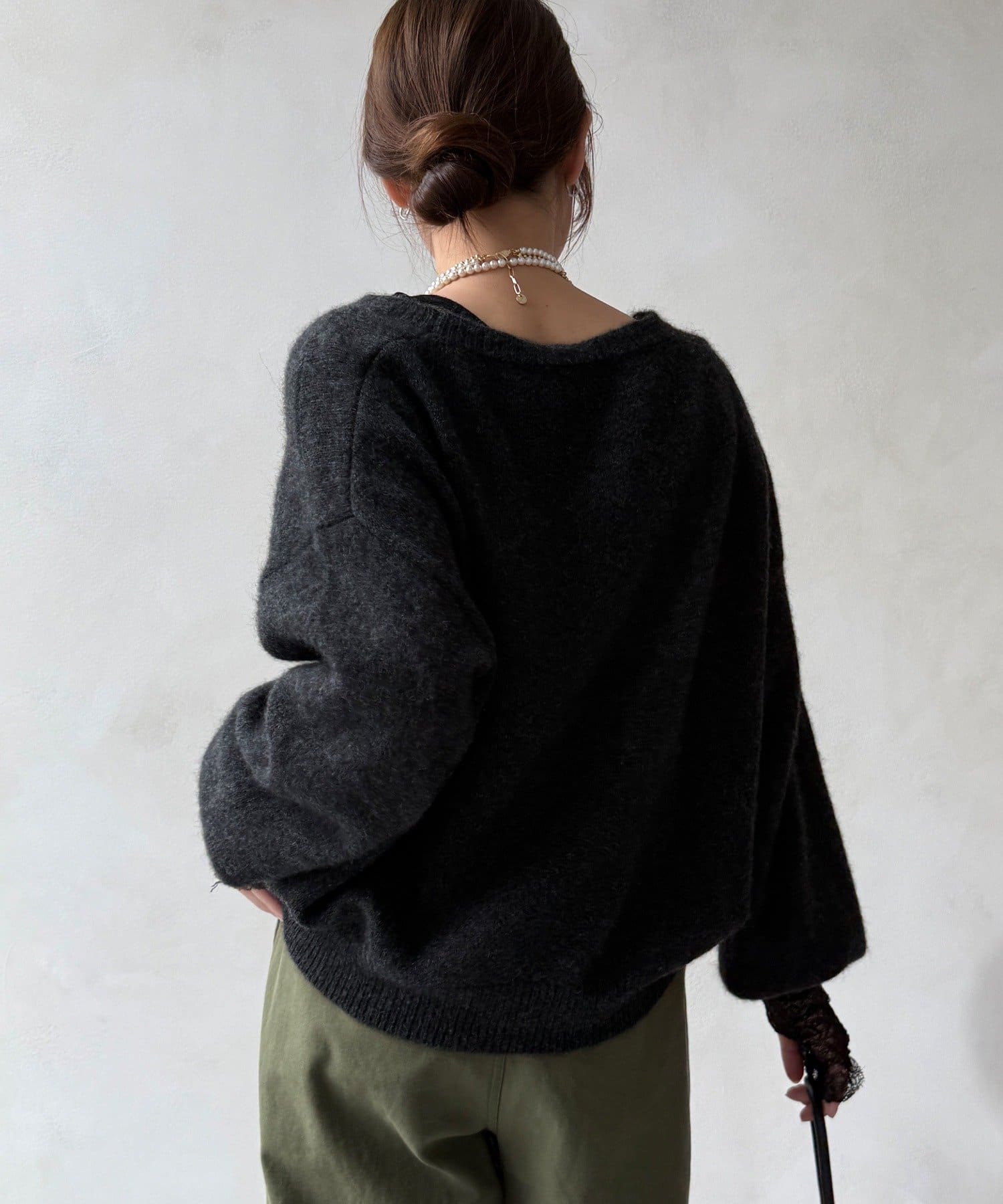 DOUDOU(ドゥドゥ) ヤクウールプルオーバー