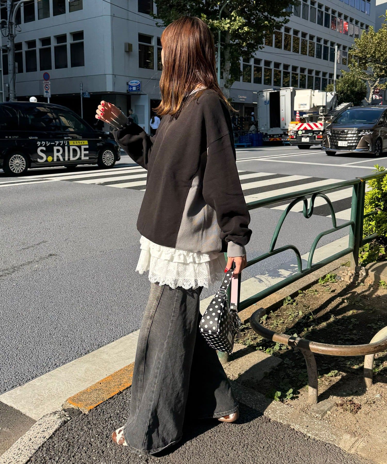 CIAOPANIC(チャオパニック) 【RePRODUCTION LABEL / リプロダクションレーベル】リブ切替プルオーバー