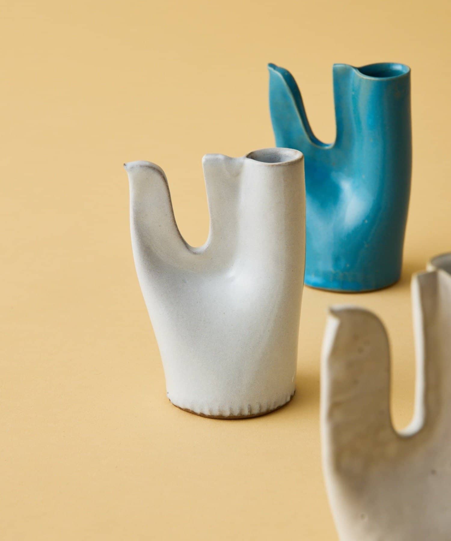 Drawing Numbers(ドローイングナンバーズ) teto ceramics/鶏の一輪挿し