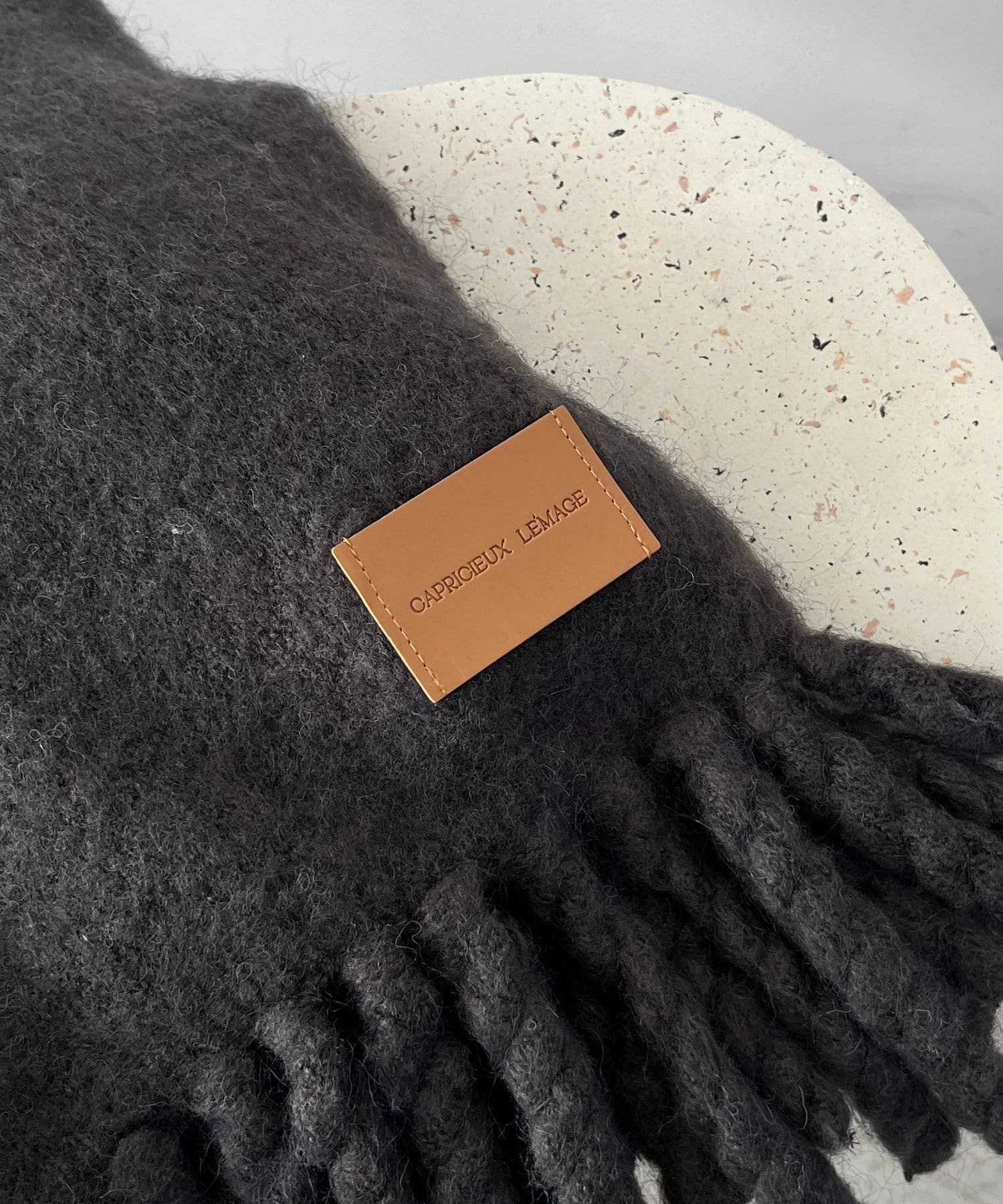 CAPRICIEUX LE'MAGE(カプリシュレマージュ) モヘア起毛マフラー