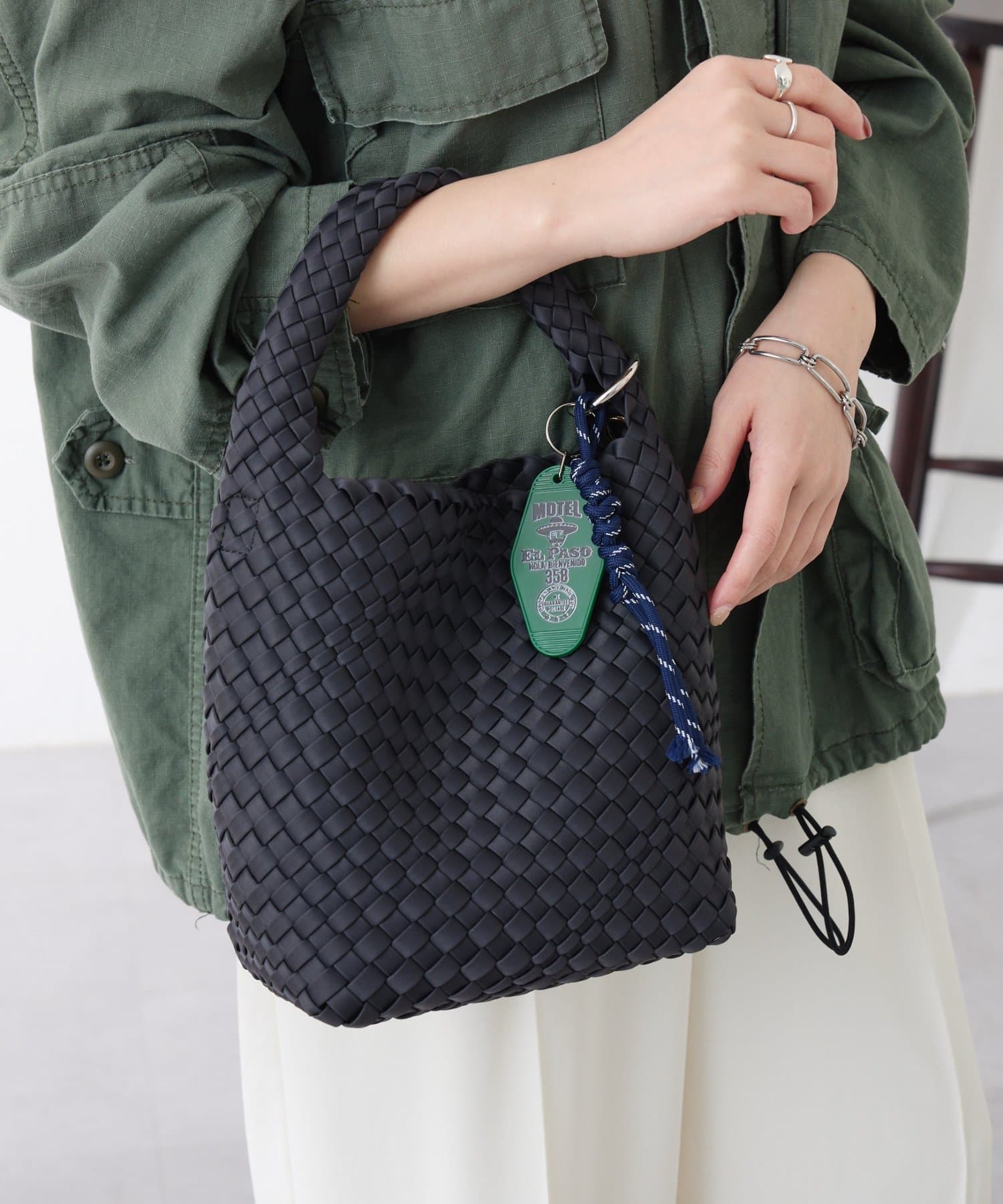 COLLAGE GALLARDAGALANTE(コラージュ ガリャルダガランテ) 【PAPILLONNER/パピヨネ】メッシュワンショルダーバッグ