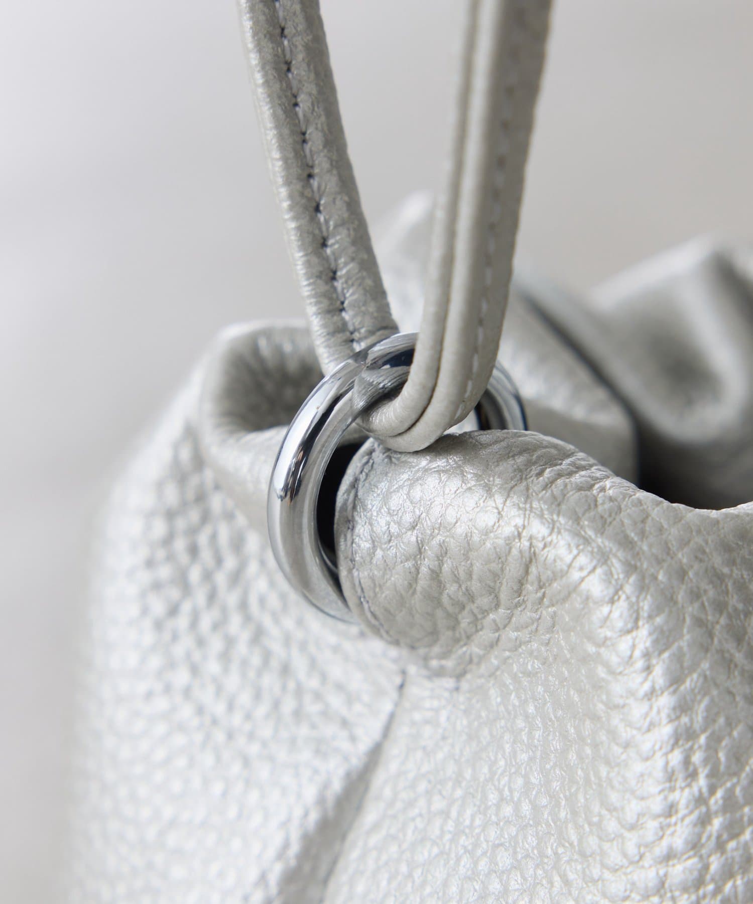 COLLAGE GALLARDAGALANTE(コラージュ ガリャルダガランテ) 【PAPILLONNER/パピヨネ】ギャザー巾着レザーショルダーバッグ