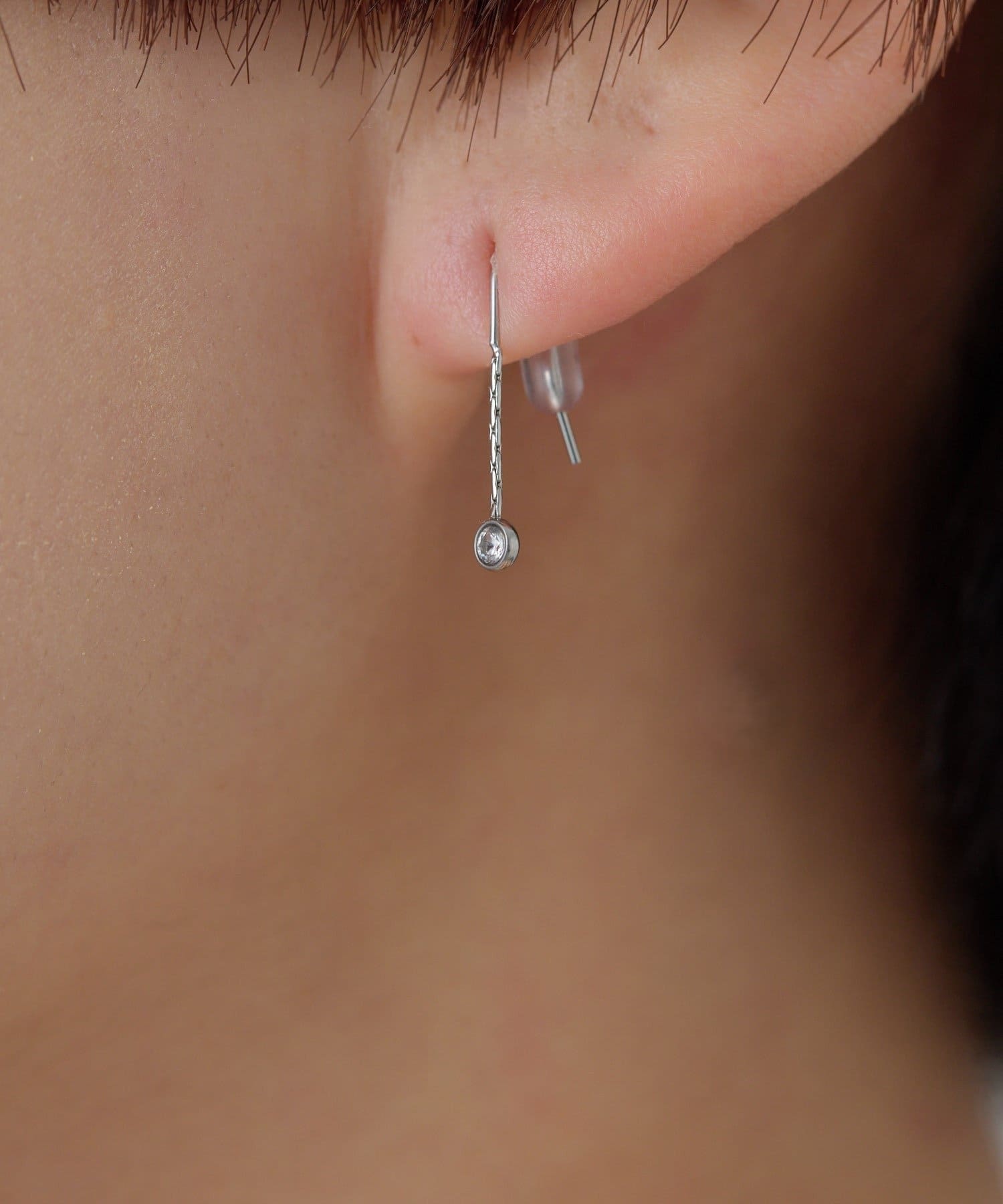 ear PAPILLONNER(イア パピヨネ) 《金属アレルギー対応/ステンレス》ミニフックピアス