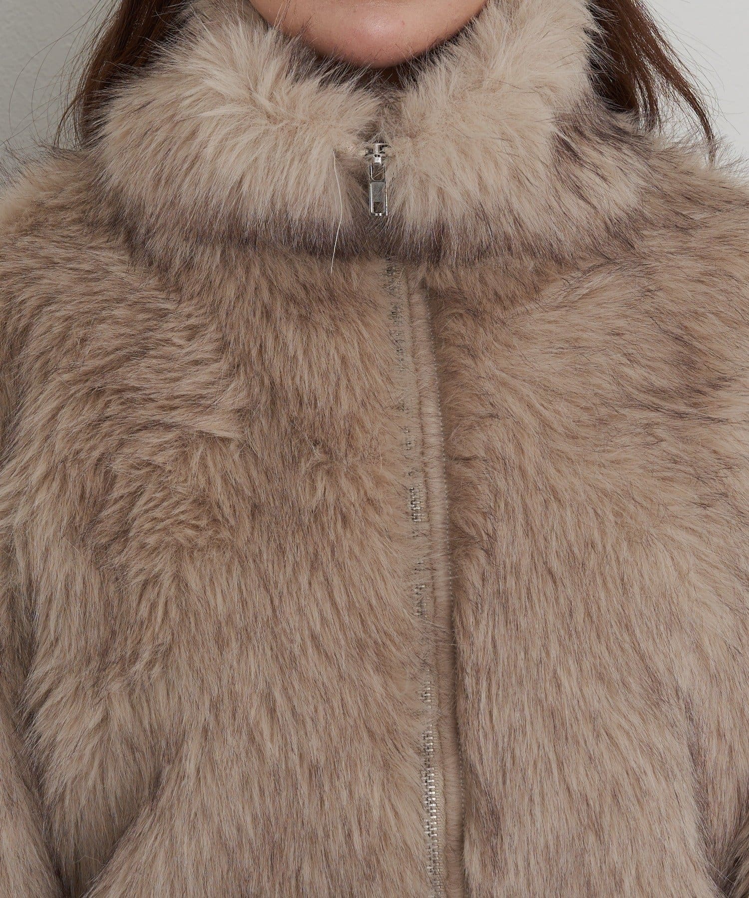 RAY CASSIN(レイカズン) 【2サイズ展開】ダブルジップファーブルゾン　/ 軽量　アウター