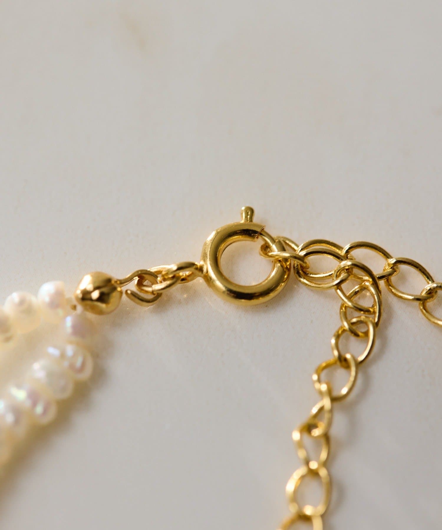 ear PAPILLONNER(イア パピヨネ) ミニ淡水パール2連ネックレス