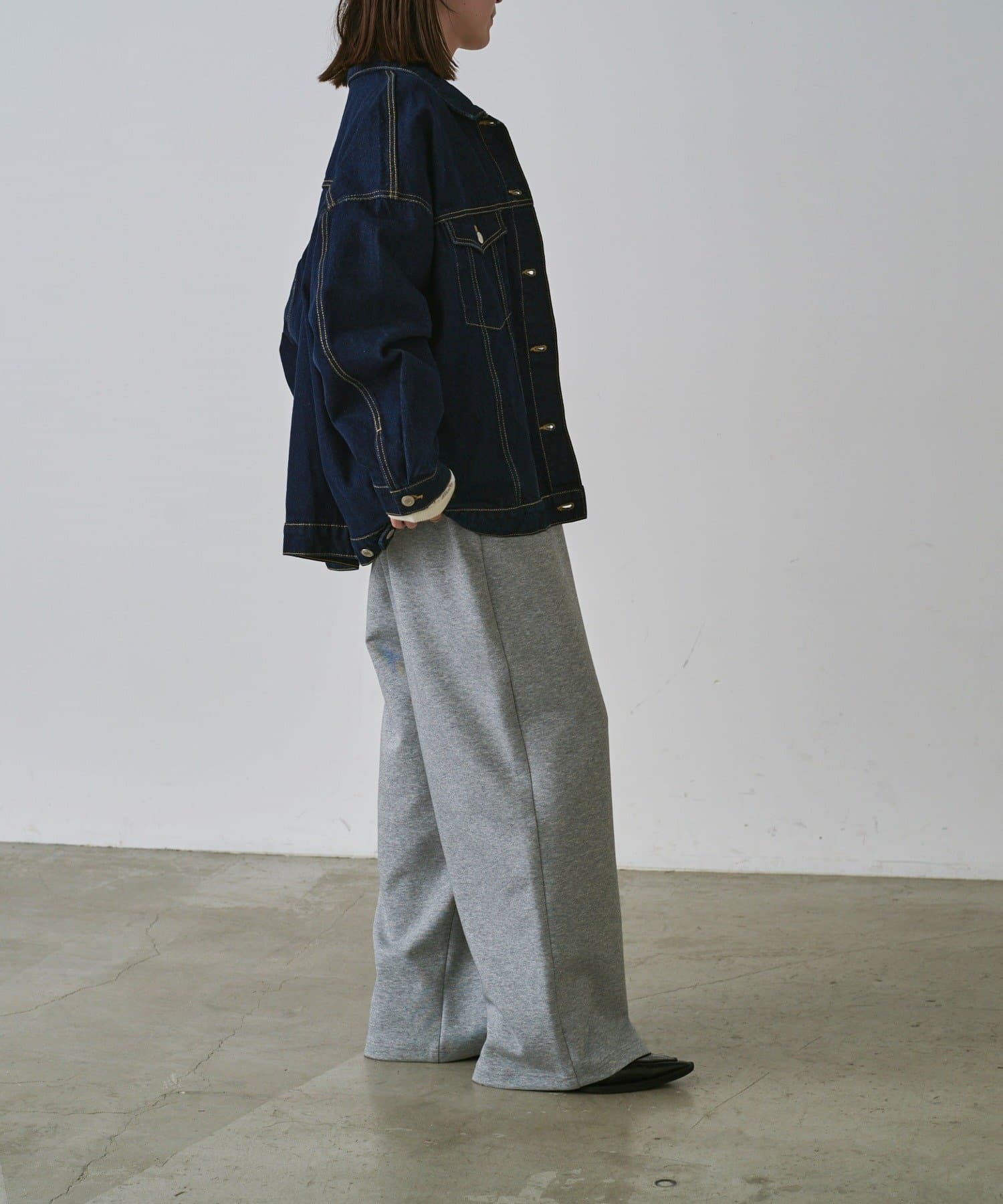 -goocy-(グーシー) ビッグシルエットデニムジャケット