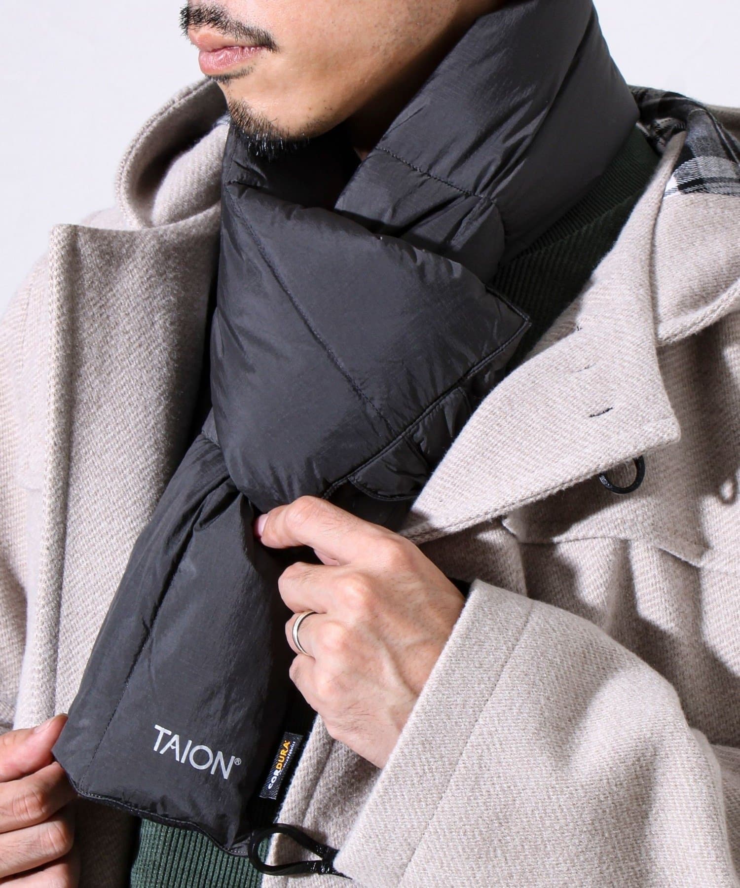 FREDY & GLOSTER(フレディ アンド グロスター) 【TAION/タイオン】ワーク ダウンマフラー