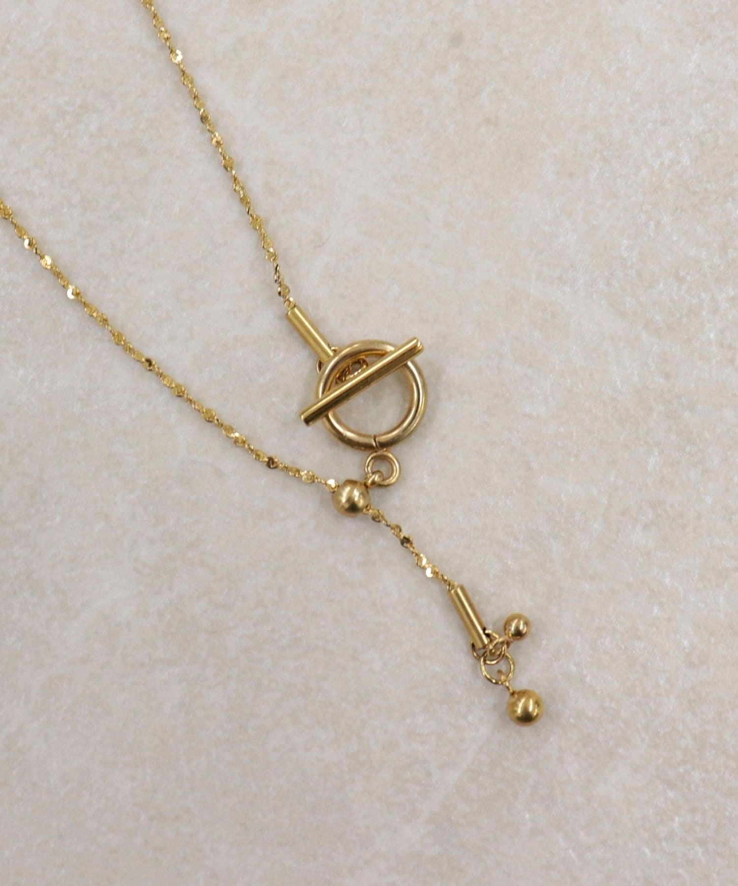 FREDY & GLOSTER(フレディ アンド グロスター) ステンレスキラチェーンマンテルネックレス