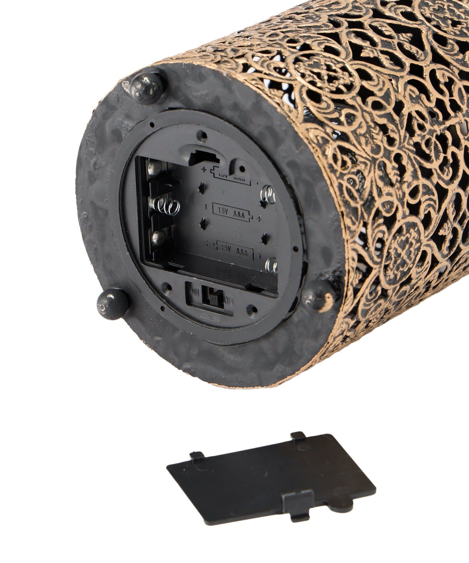 salut!(サリュ) 《WEB限定再入荷》アンティーク透かしLEDランタン/フレンチモロッコ