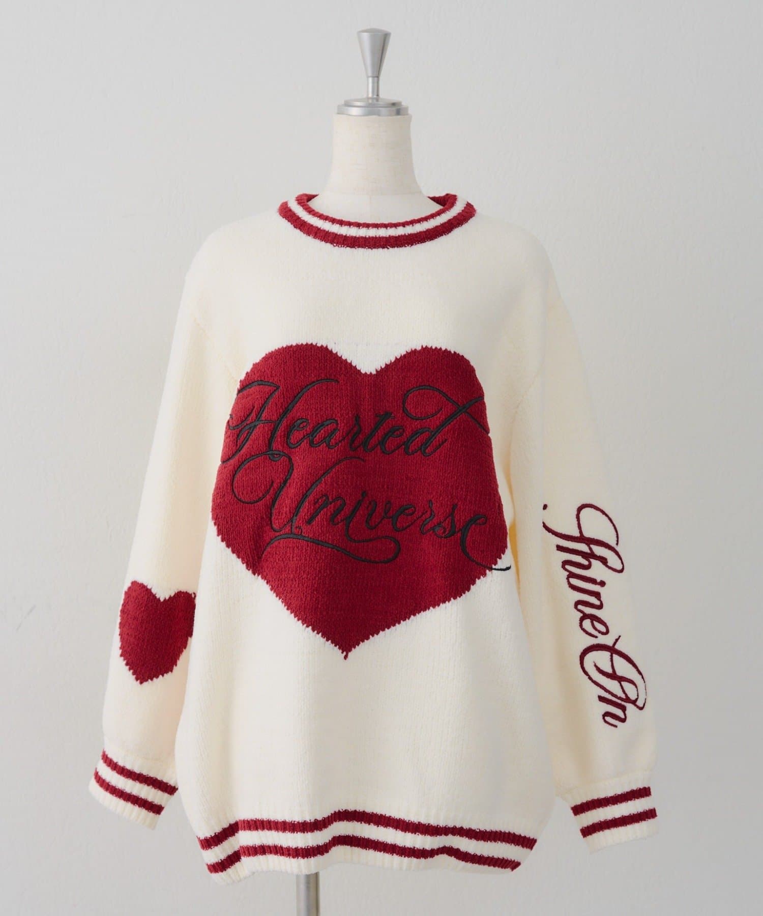 Remind me and forever(リマインドミーアンドフォーエバー) 【HolidayCollection】モールハートBIGニット