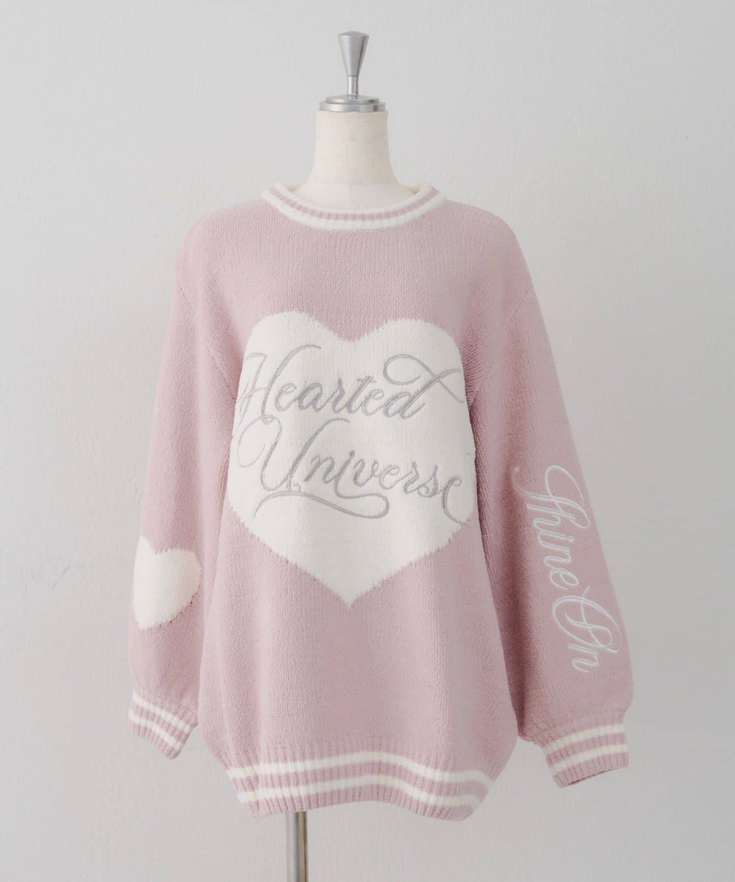 Remind me and forever(リマインドミーアンドフォーエバー) 【HolidayCollection】モールハートBIGニット