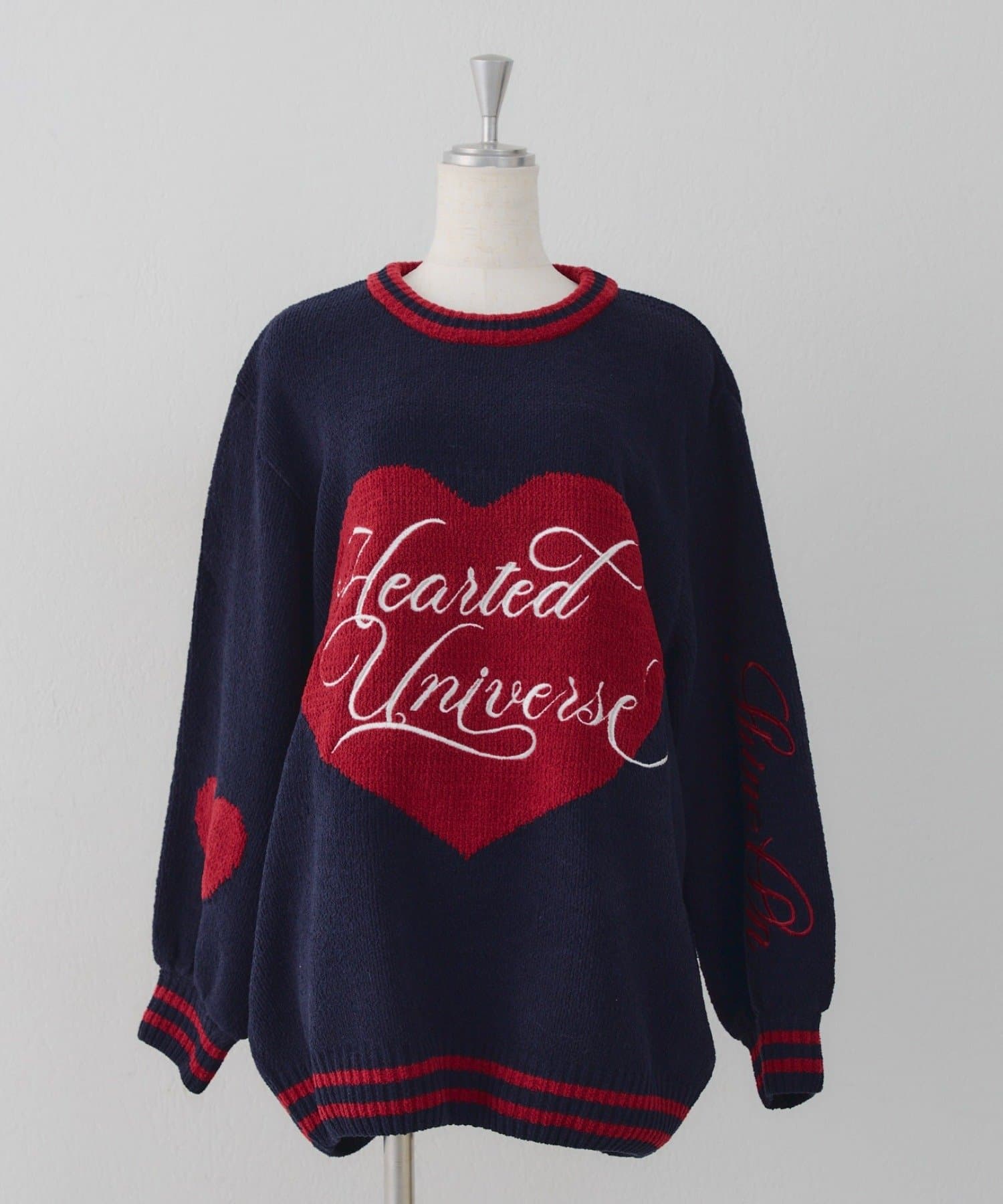 Remind me and forever(リマインドミーアンドフォーエバー) 【HolidayCollection】モールハートBIGニット