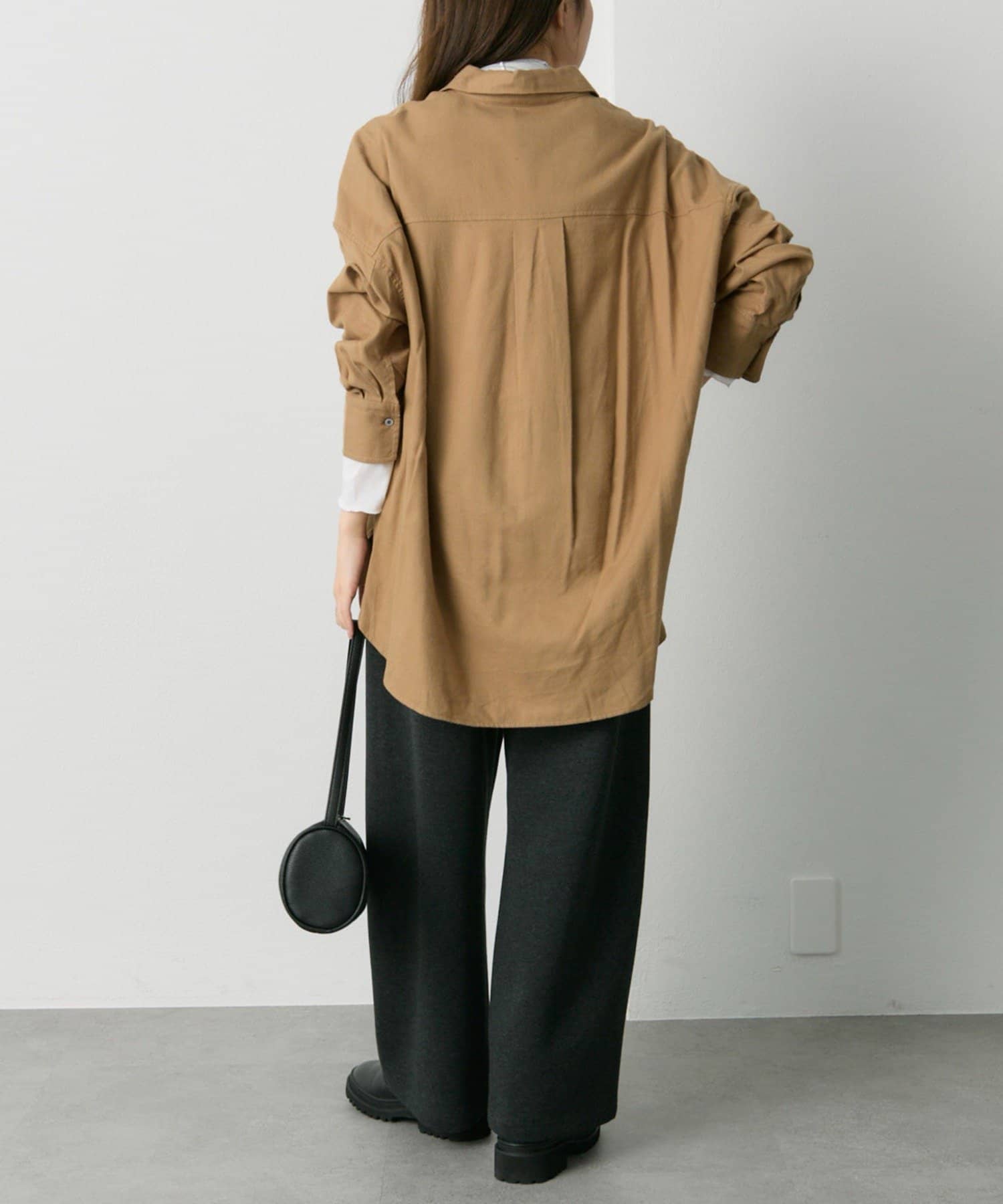 PUAL CE CIN(ピュアルセシン) スムースボンディングスウェットパンツ