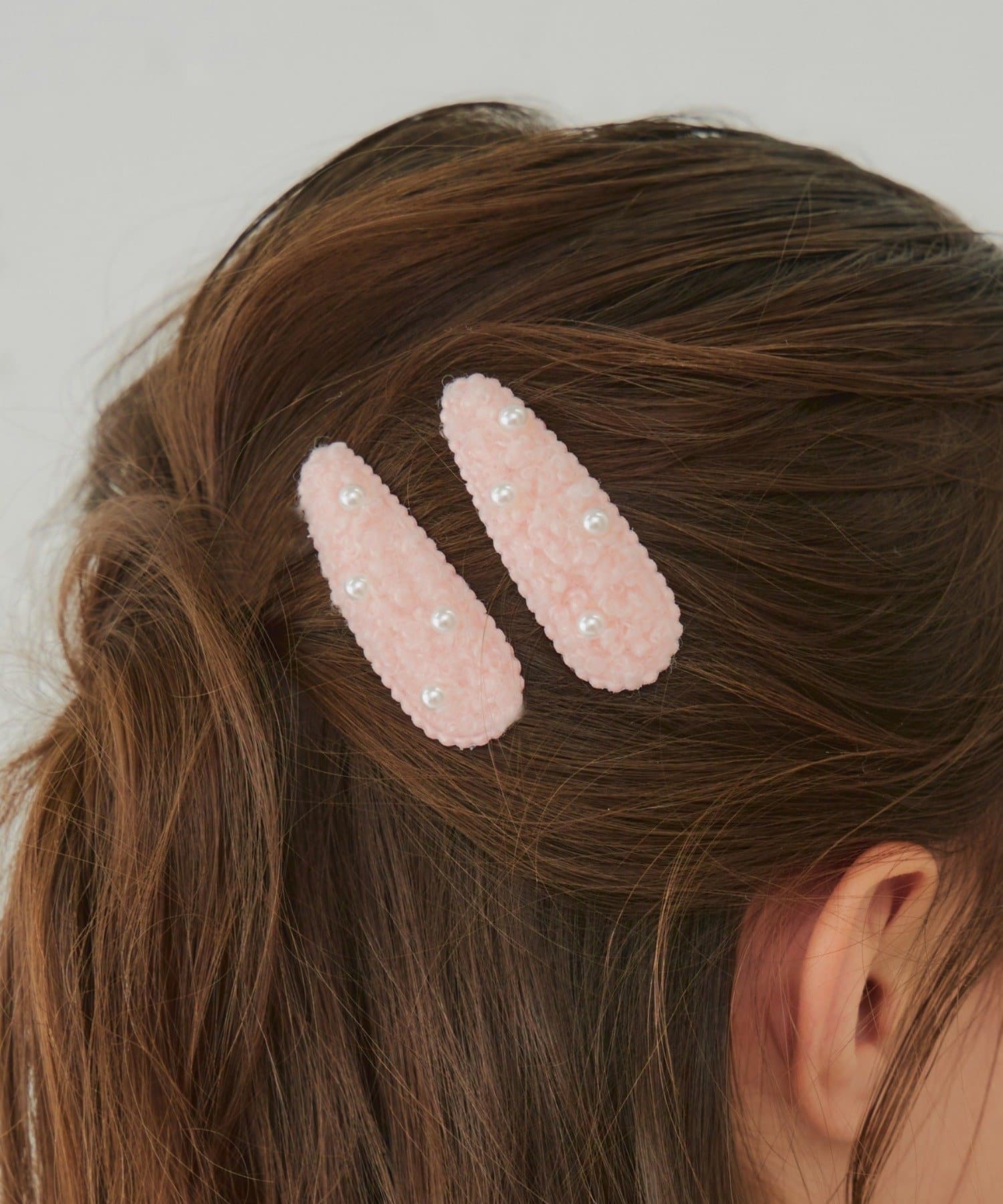 Lattice(ラティス) 【KIDS/クリスマス】ボアパッチンピンセット(2P)