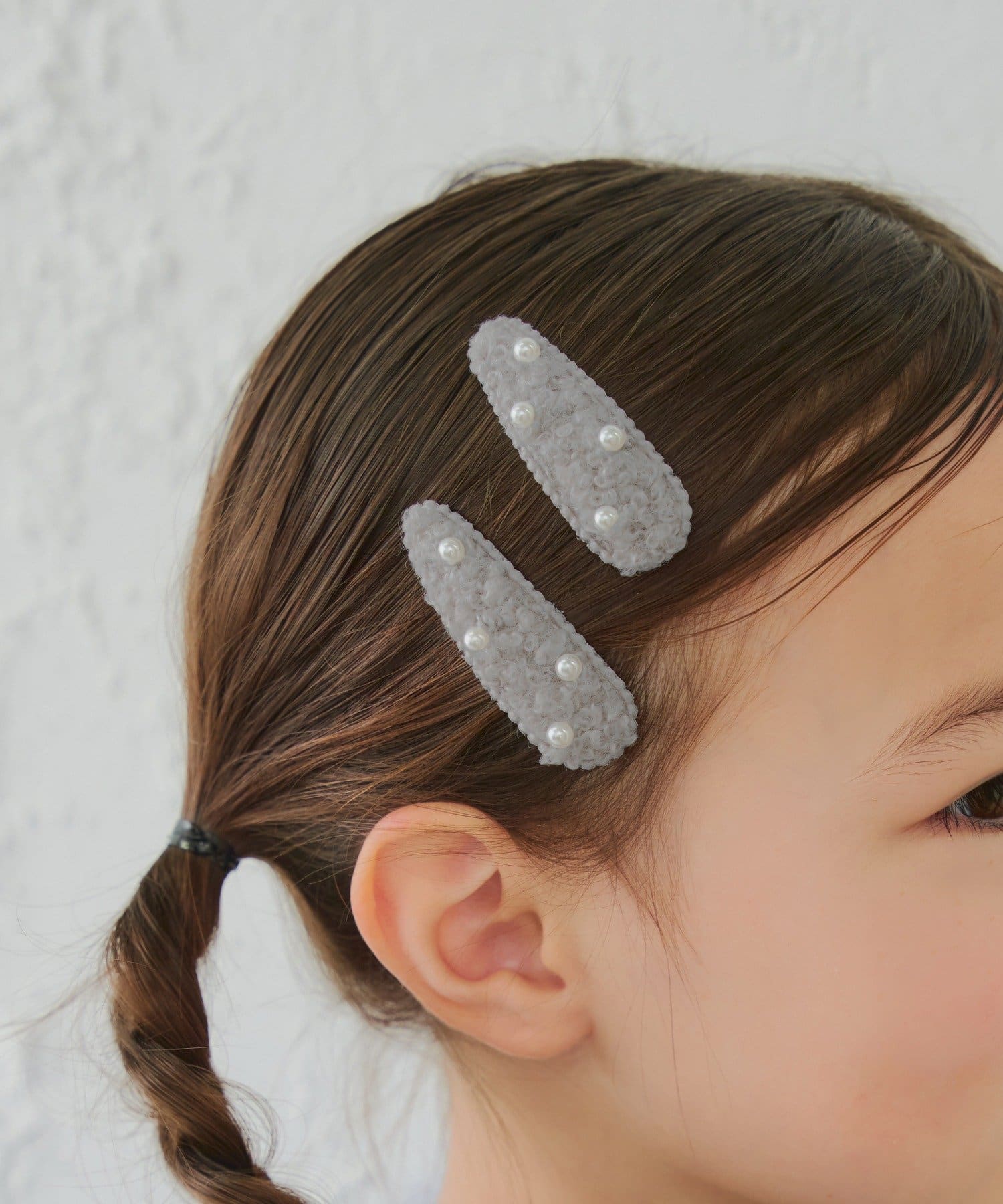 Lattice(ラティス) 【KIDS/クリスマス】ボアパッチンピンセット(2P)